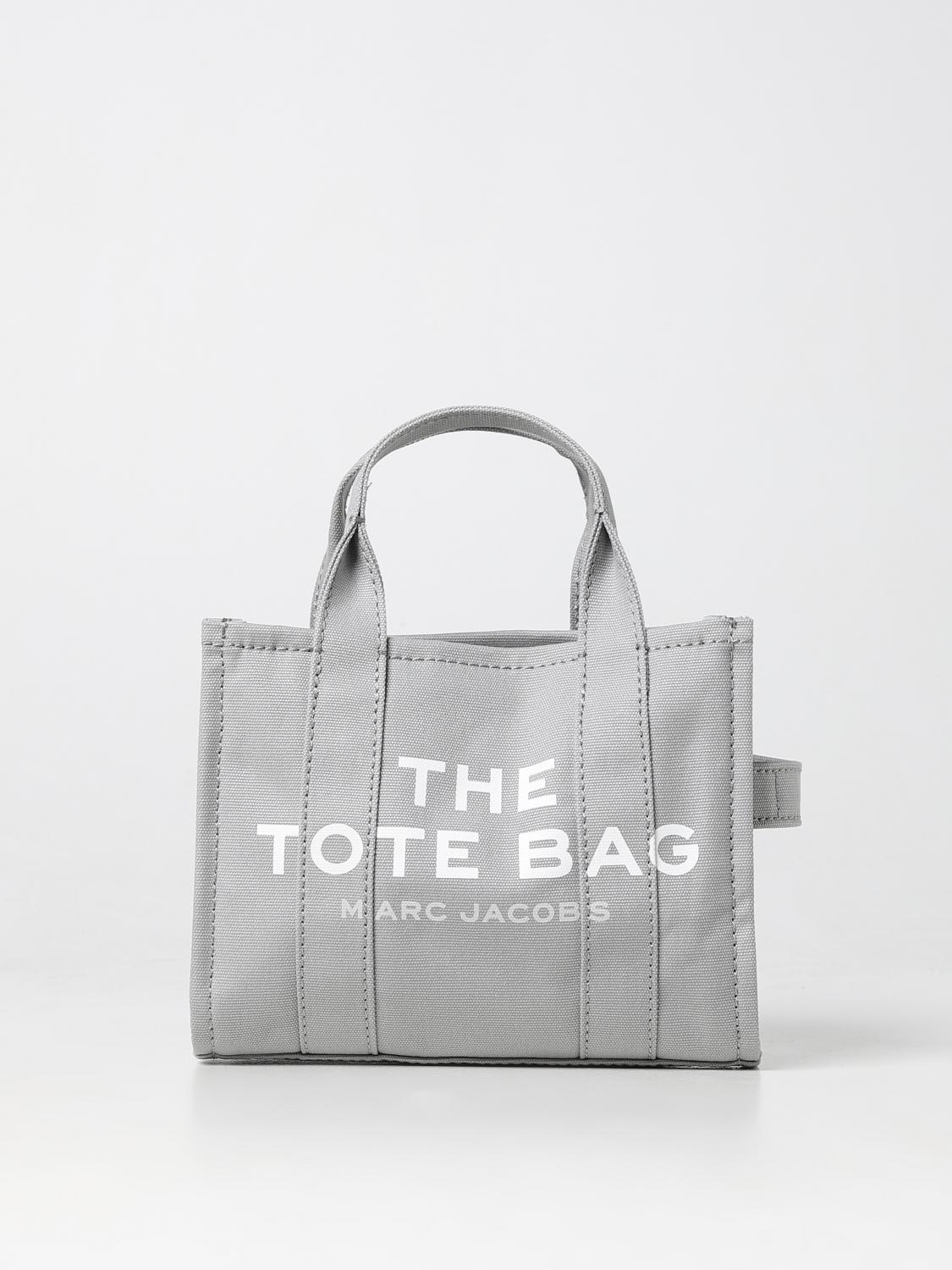 MARC JACOBS BORSA A MANO: Borsa The Tote Bag Marc Jacobs in nylon, Grigio - Img 1