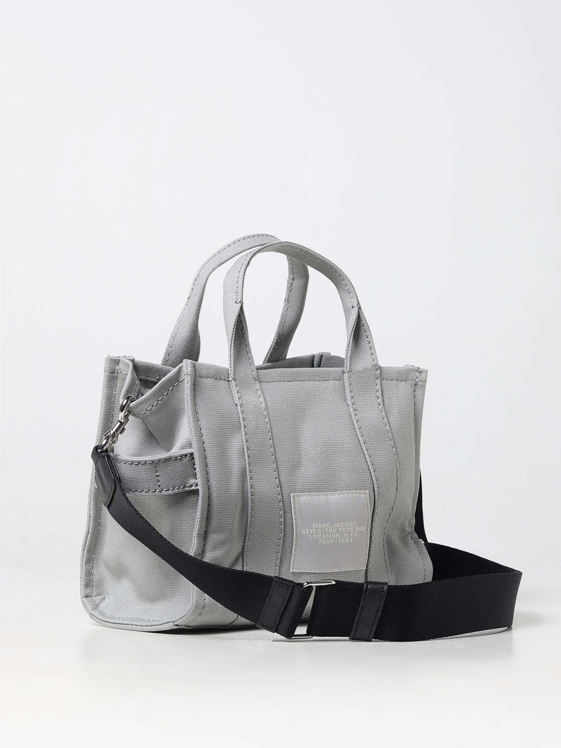 MARC JACOBS BORSA A MANO: Borsa The Tote Bag Marc Jacobs in nylon, Grigio - Img 2