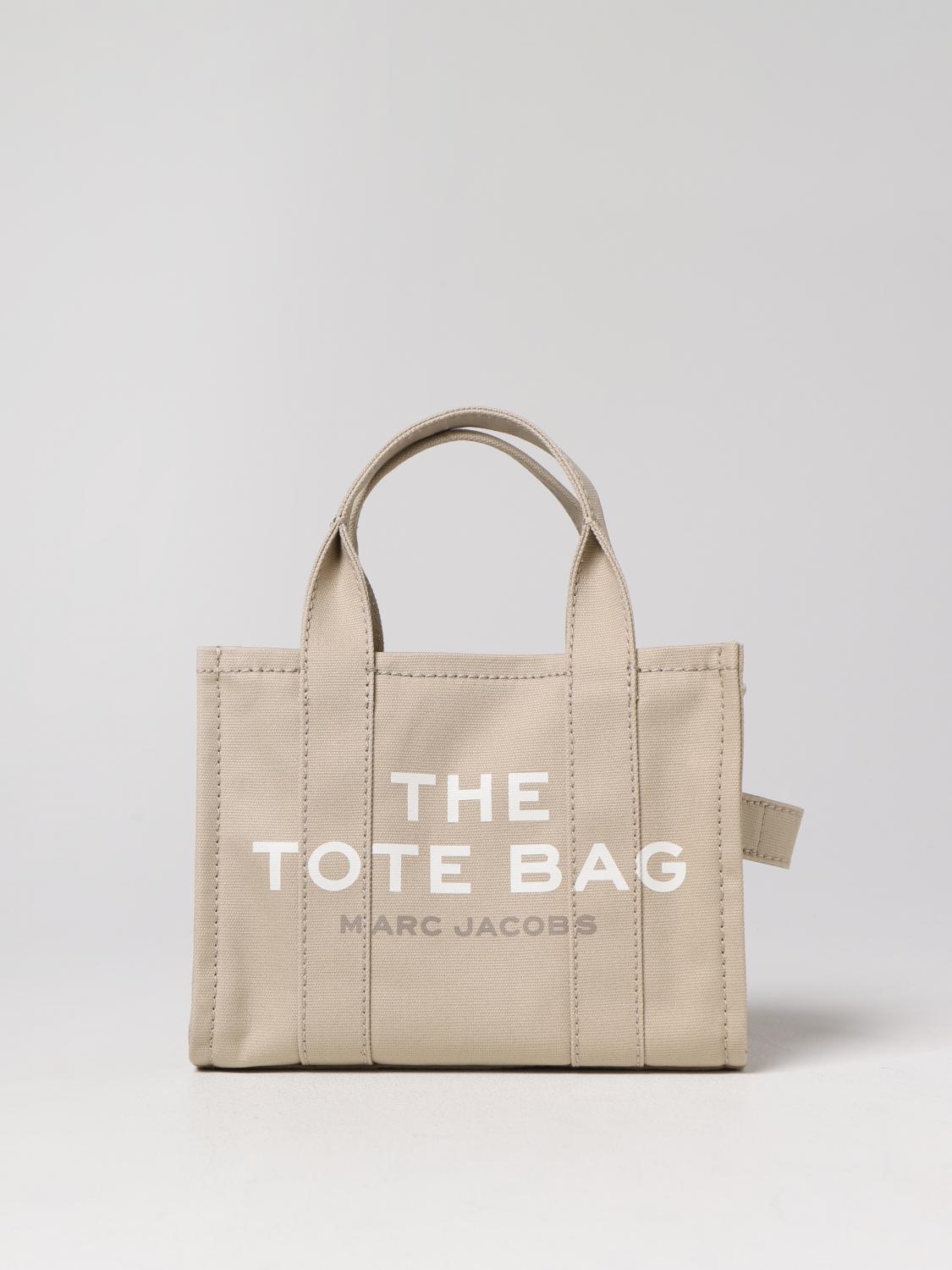 MARC JACOBS BORSA A MANO: Borsa The Tote Bag Marc Jacobs in nylon, Beige - Img 1
