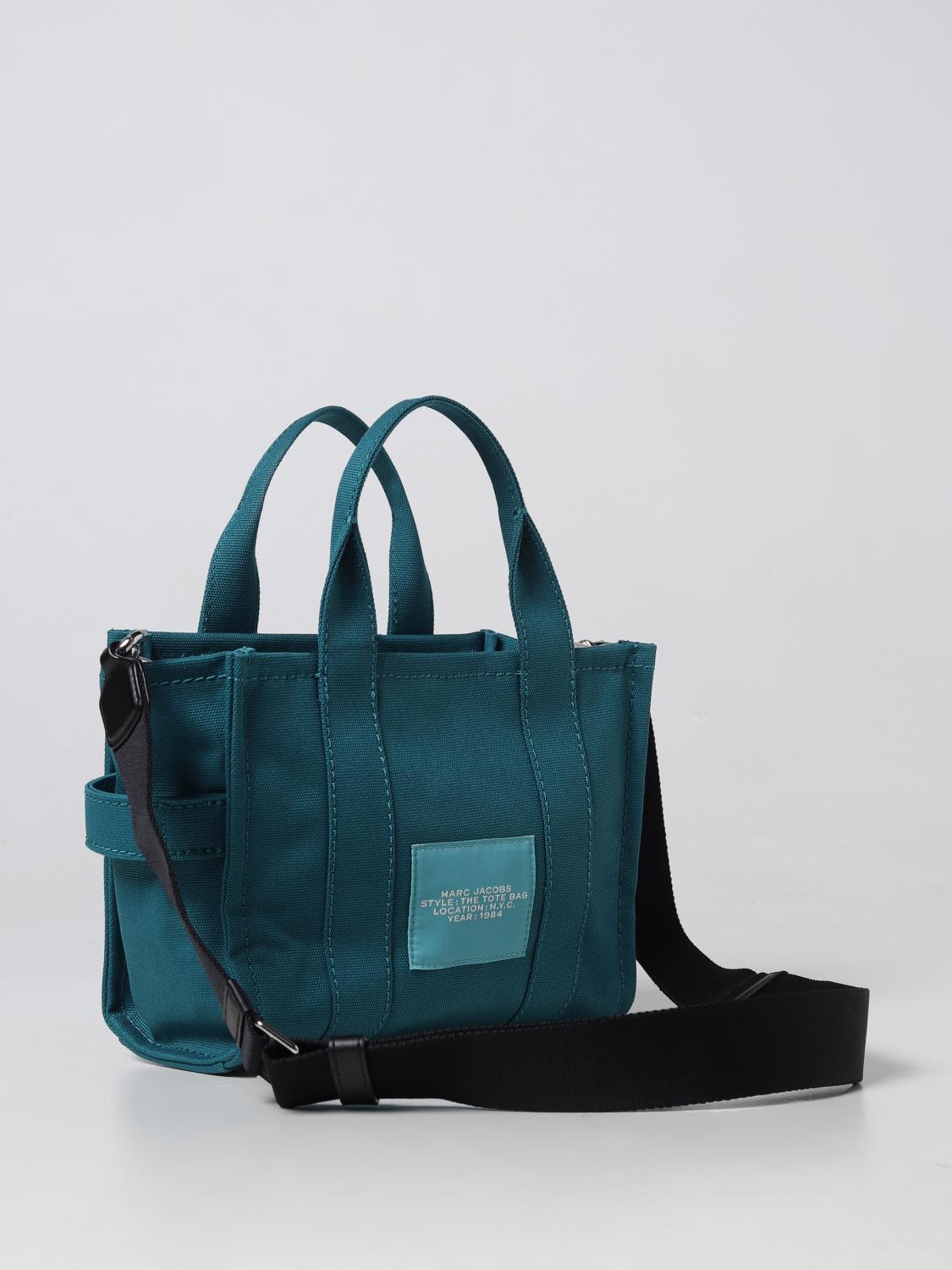 MARC JACOBS BORSA A MANO: Borsa The Tote Bag Marc Jacobs in nylon, Blue 1 - Img 2