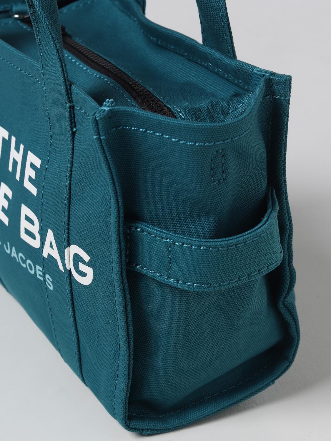 MARC JACOBS BORSA A MANO: Borsa The Tote Bag Marc Jacobs in nylon, Blue 1 - Img 3