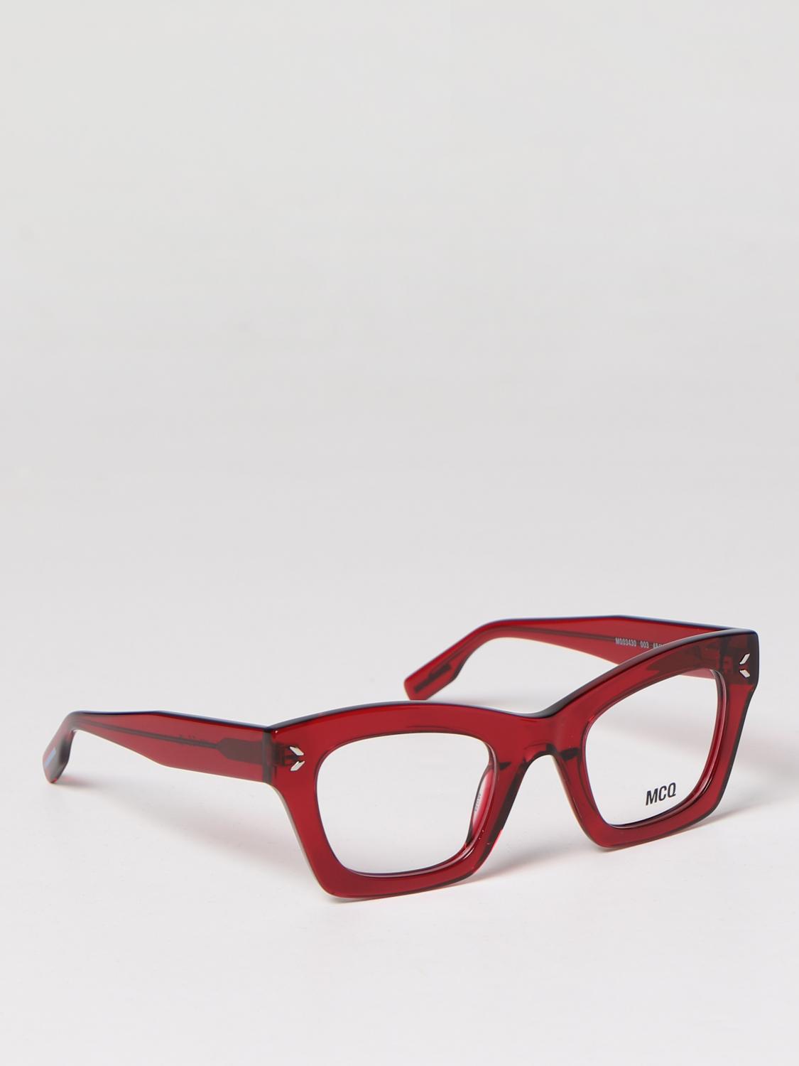 MCQ GAFAS DE SOL: Gafas mujer Mcq, Granate - Img 1