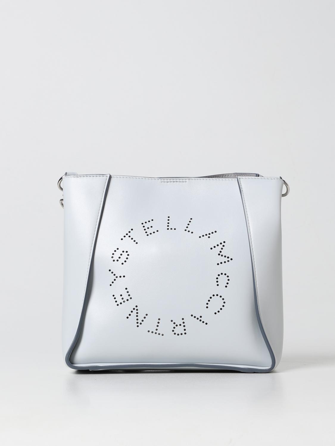 STELLA MCCARTNEY BORSA A SPALLA: Borsa Stella McCartney in pelle sintetica, Blue - Img 1