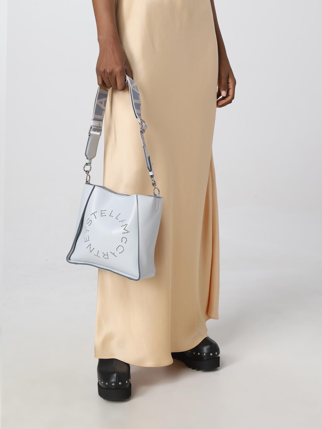STELLA MCCARTNEY BORSA A SPALLA: Borsa Stella McCartney in pelle sintetica, Blue - Img 2