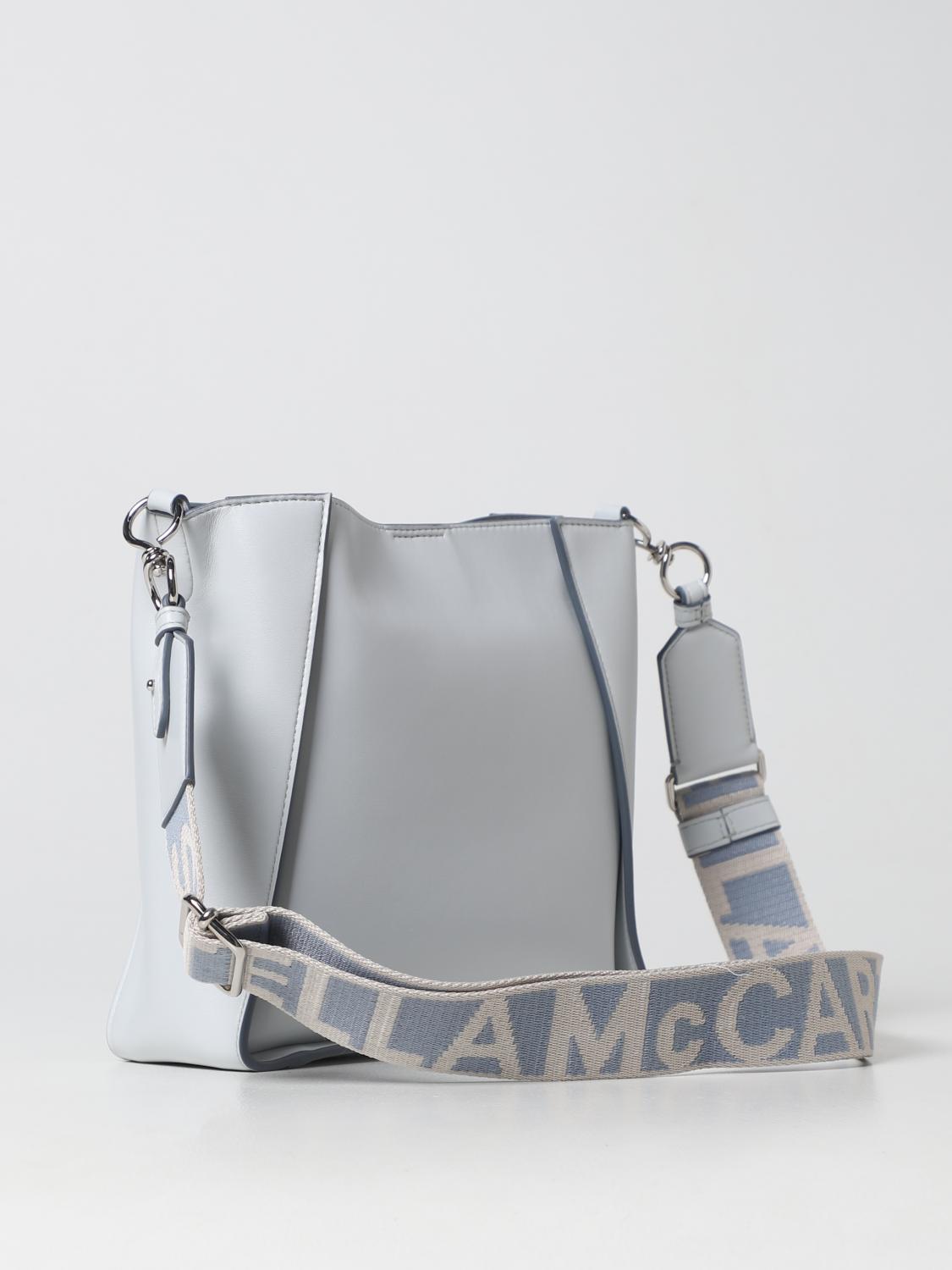 STELLA MCCARTNEY BORSA A SPALLA: Borsa Stella McCartney in pelle sintetica, Blue - Img 3
