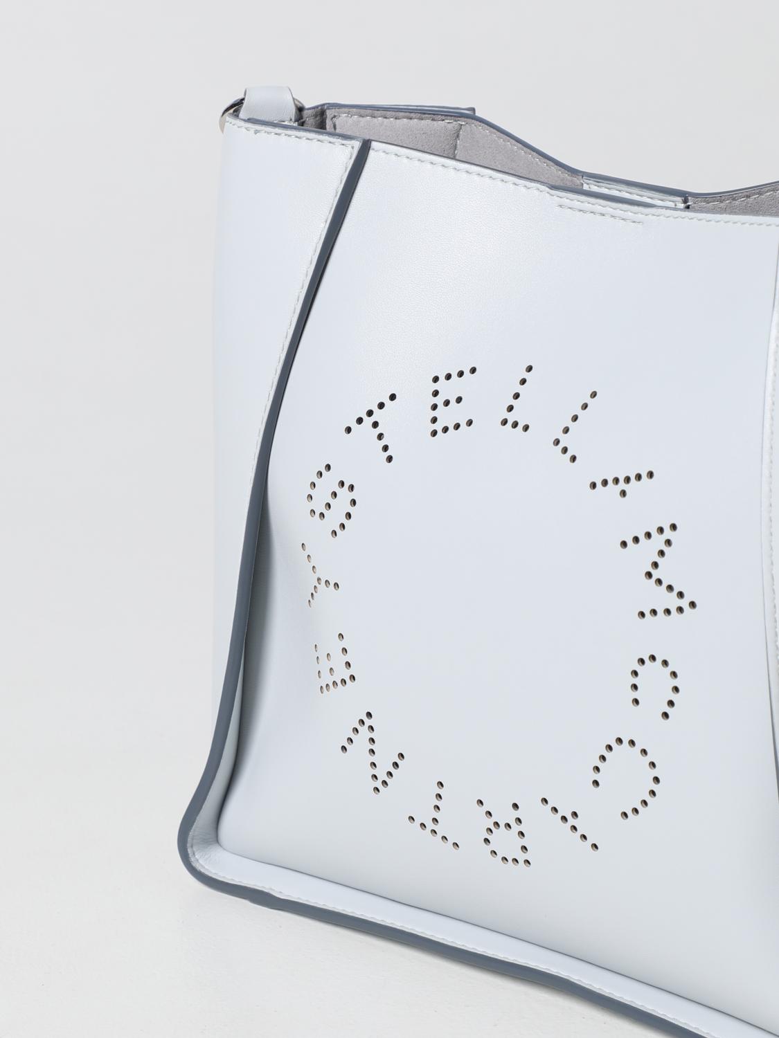 STELLA MCCARTNEY BORSA A SPALLA: Borsa Stella McCartney in pelle sintetica, Blue - Img 4