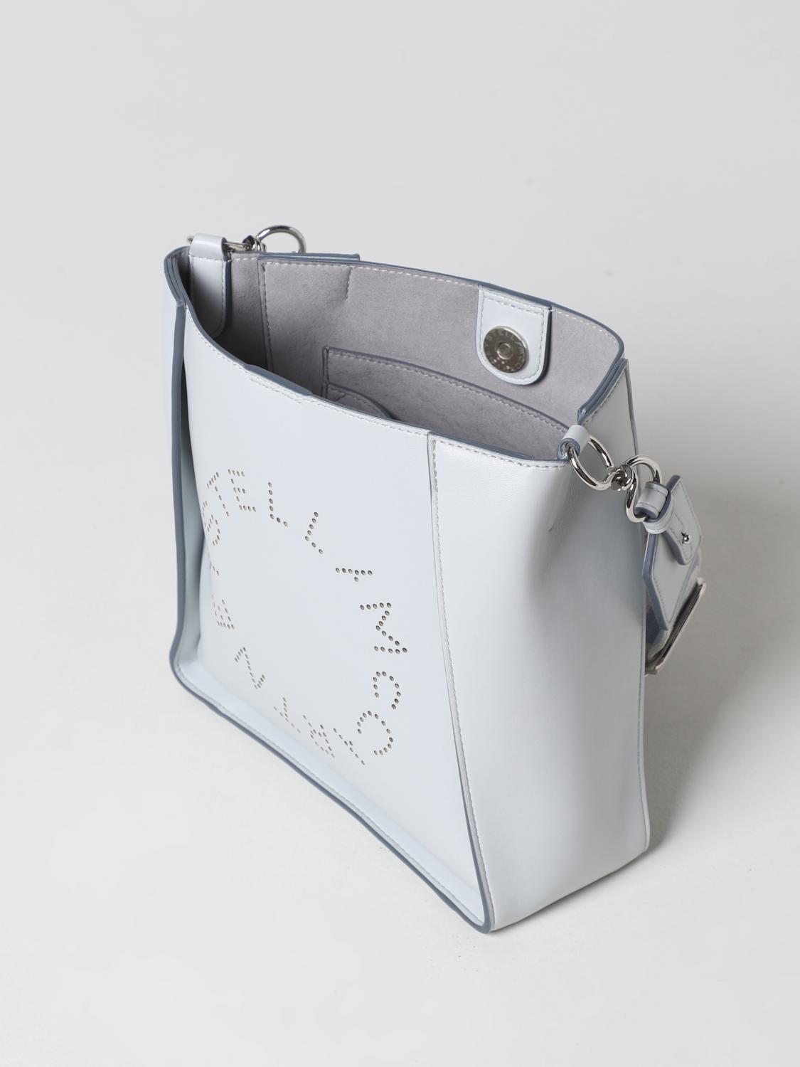 STELLA MCCARTNEY BORSA A SPALLA: Borsa Stella McCartney in pelle sintetica, Blue - Img 5