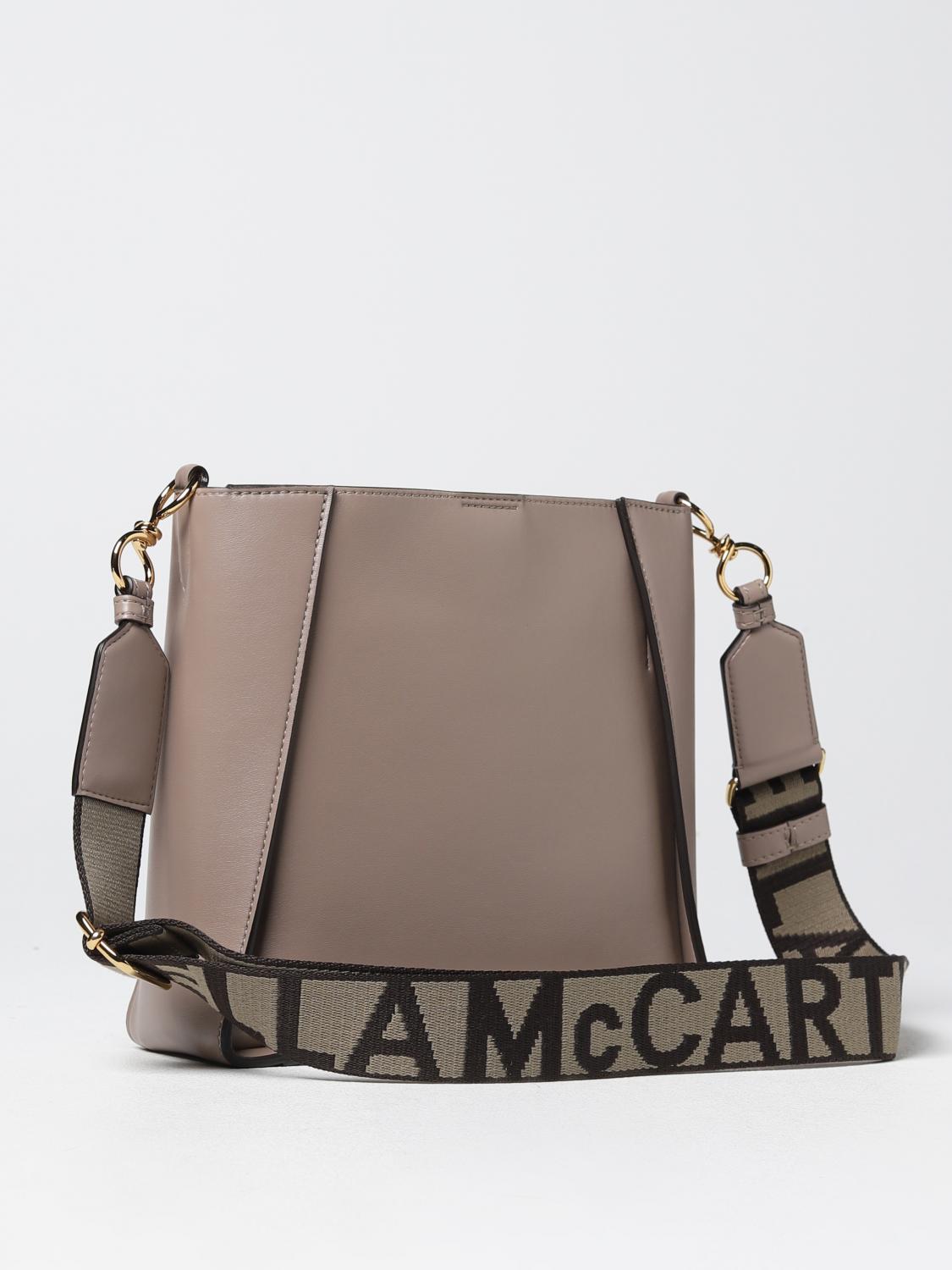 STELLA MCCARTNEY BORSA A SPALLA: Borsa Stella McCartney in pelle sintetica, Marrone - Img 2