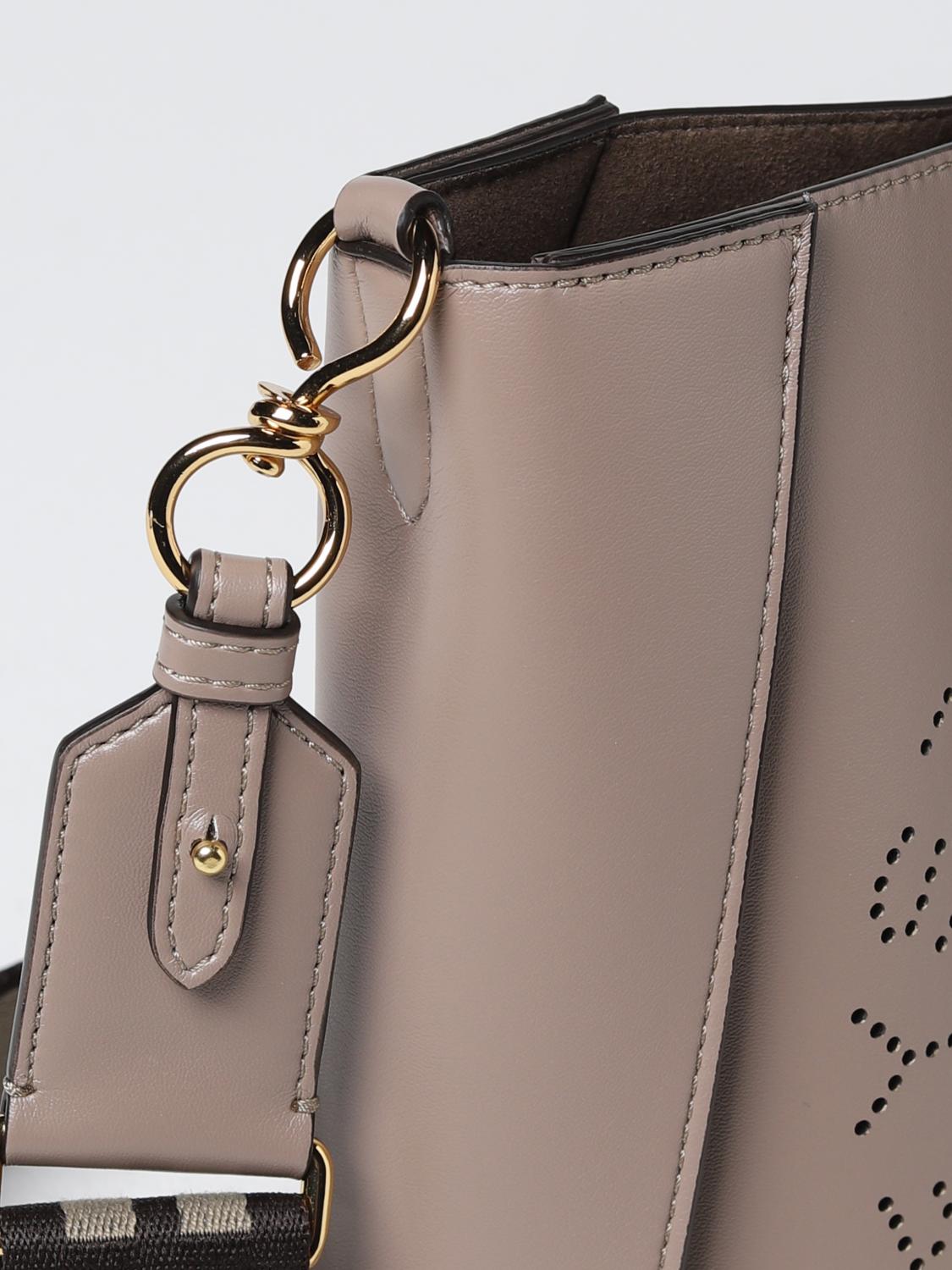 STELLA MCCARTNEY BORSA A SPALLA: Borsa Stella McCartney in pelle sintetica, Marrone - Img 3