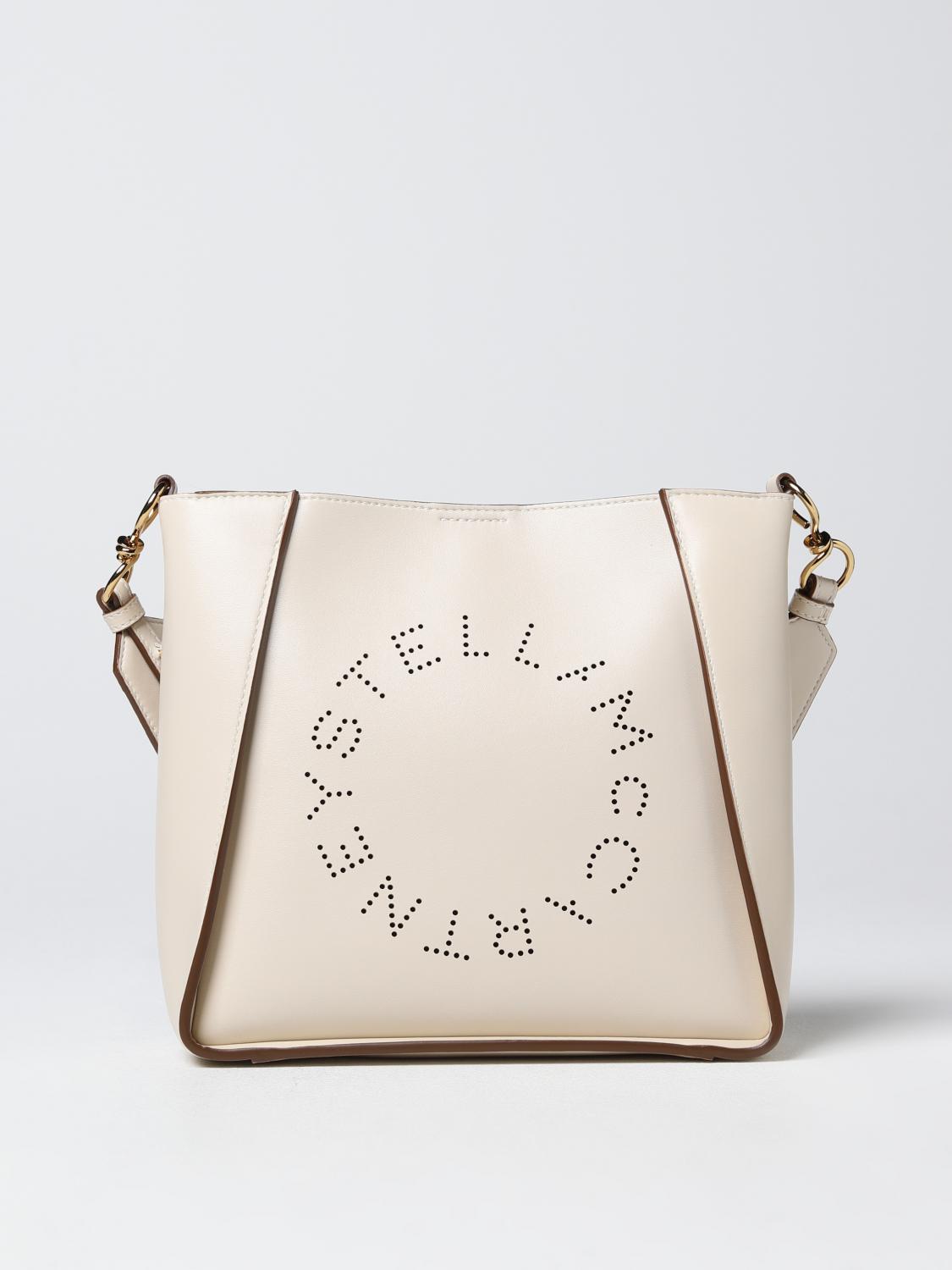 STELLA MCCARTNEY BORSA A SPALLA: Borsa Stella McCartney in pelle sintetica, Naturale - Img 1