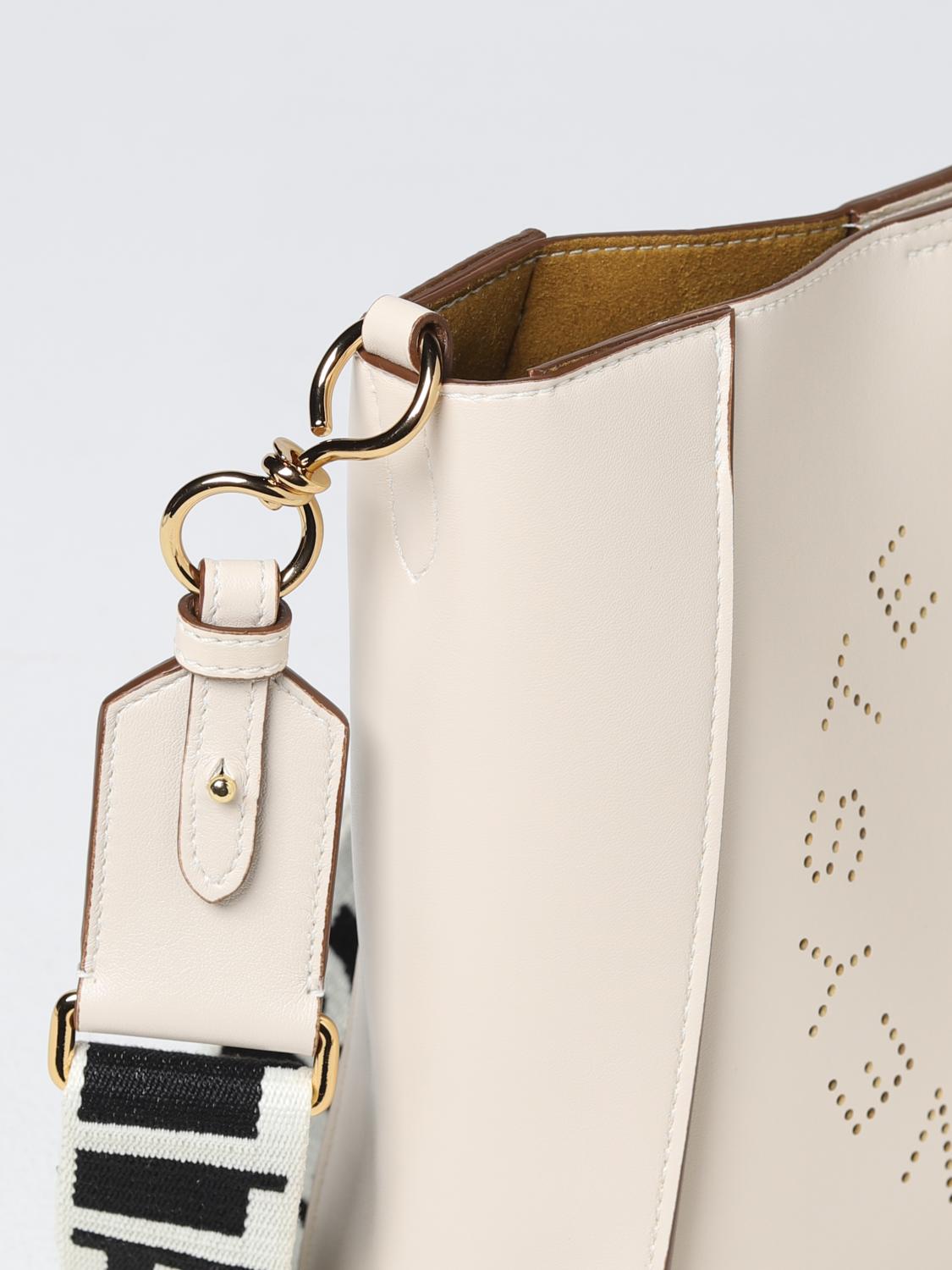 STELLA MCCARTNEY BORSA A SPALLA: Borsa Stella McCartney in pelle sintetica, Naturale - Img 3
