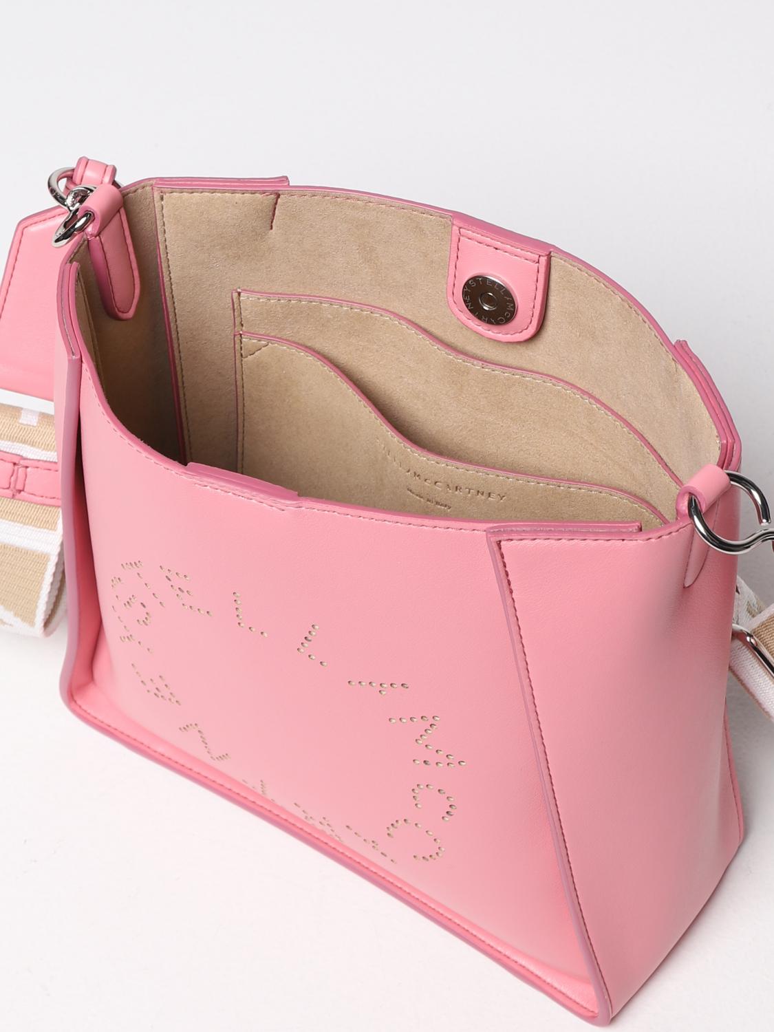 STELLA MCCARTNEY BORSA A SPALLA: Borsa Stella McCartney in pelle sintetica, Nudo - Img 4