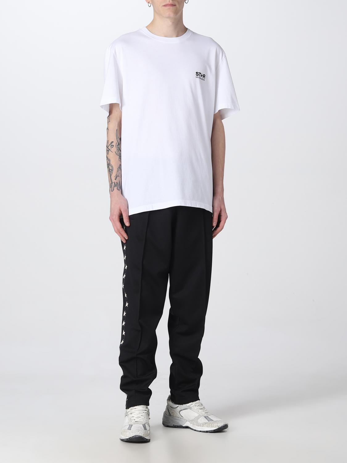 GOLDEN GOOSE ФУТБОЛКА: Футболка Мужское Golden Goose, Белый - Img 2