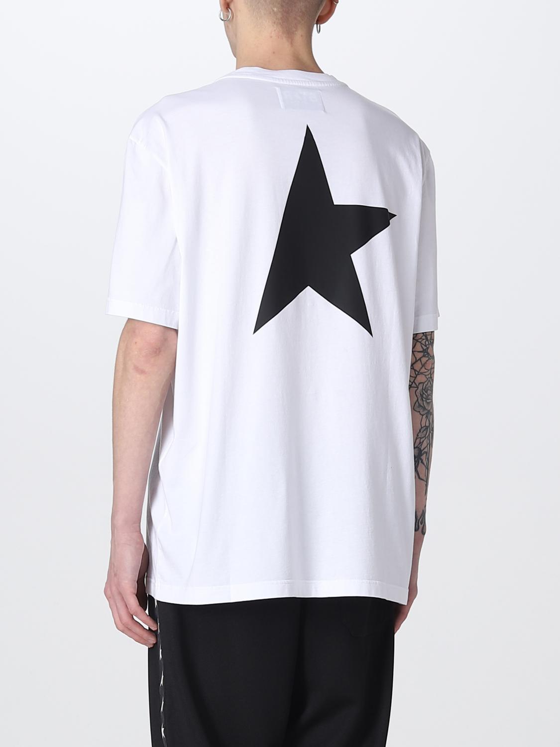 GOLDEN GOOSE ФУТБОЛКА: Футболка Мужское Golden Goose, Белый - Img 3