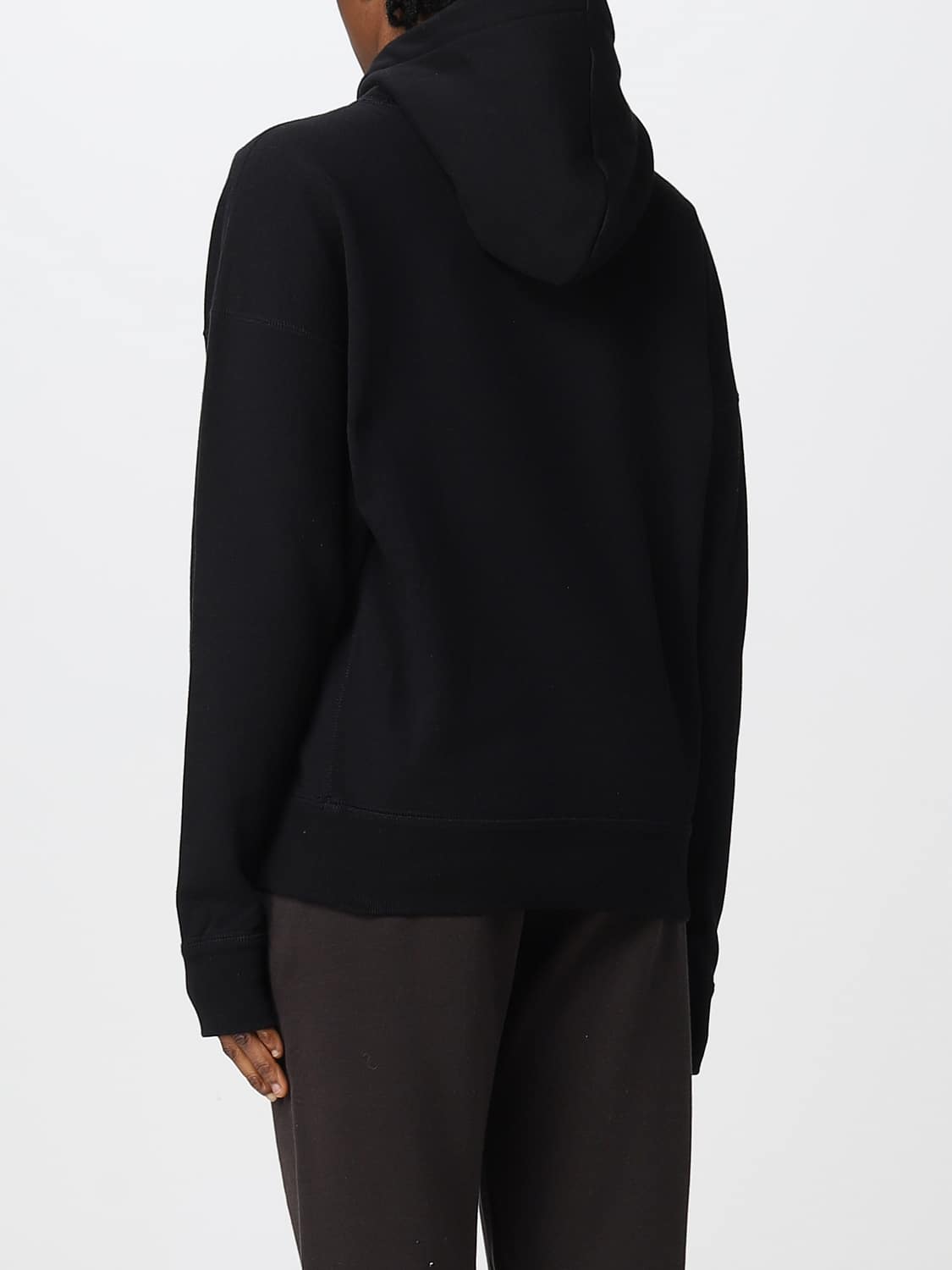 ISABEL MARANT ETOILE FELPA: Felpa Isabel Marant Etoile in cotone, Nero - Img 3