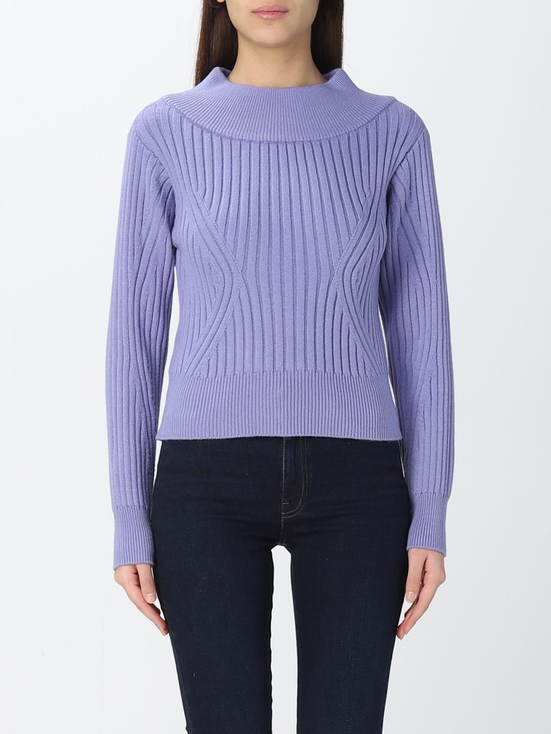 ACTITUDE TWINSET TOP: Top e bluse donna Actitude Twinset, Viola - Img 1
