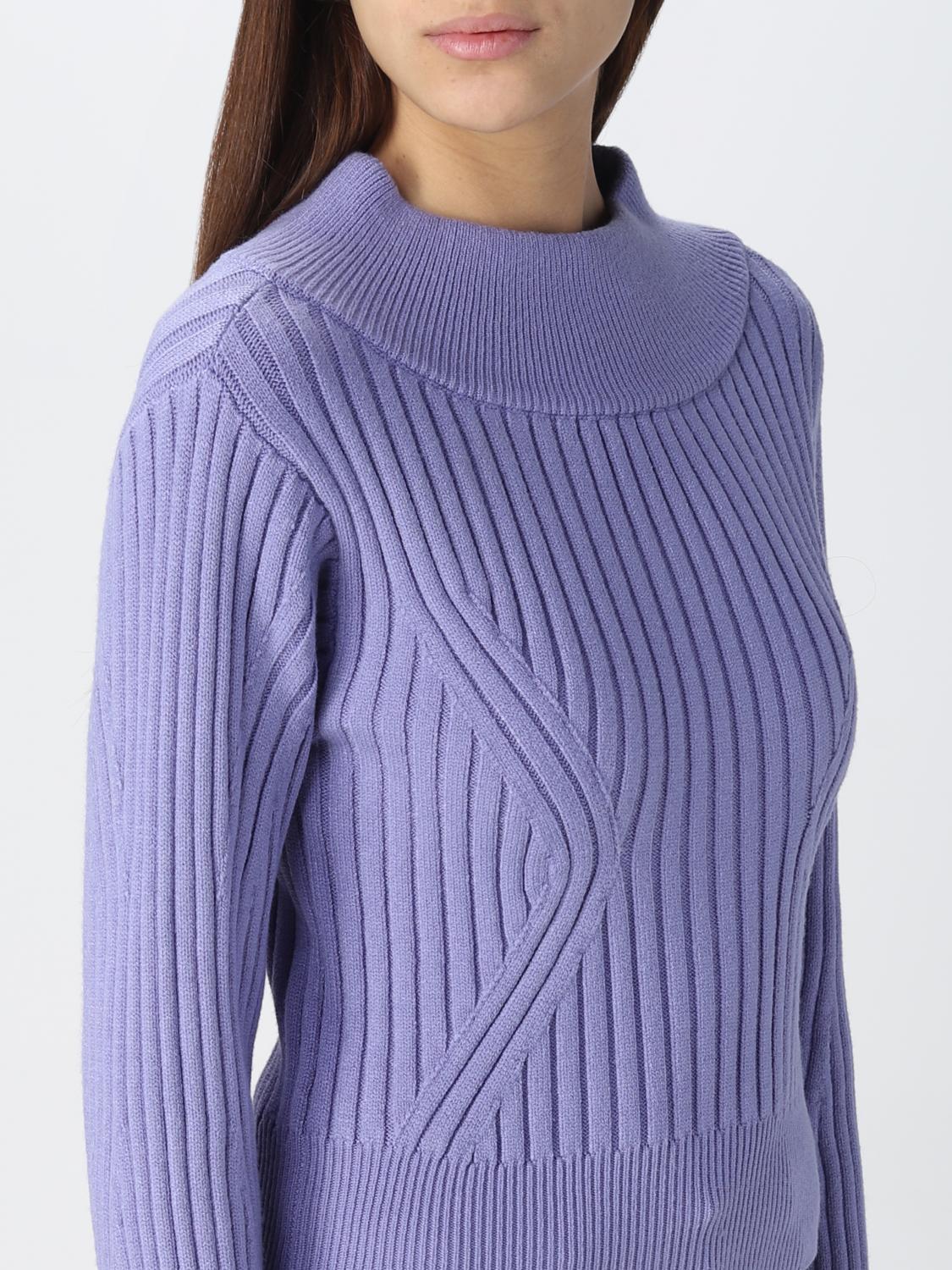 ACTITUDE TWINSET TOP: Top e bluse donna Actitude Twinset, Viola - Img 3