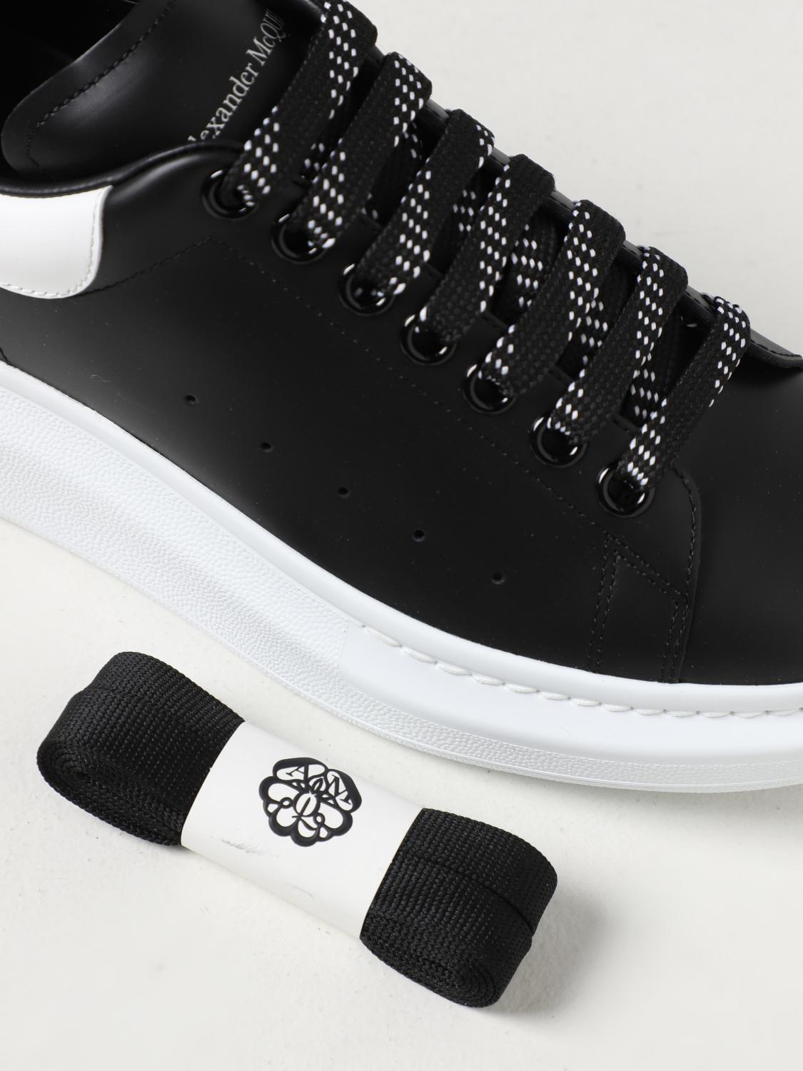 MCQUEEN SNEAKERS: Sneakers men McQueen, Black - Img 4