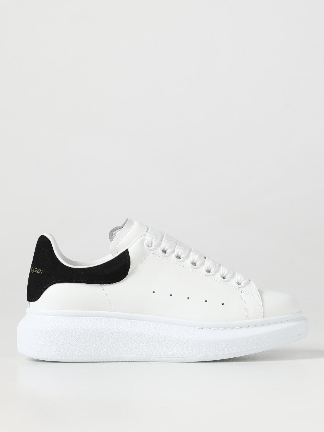 MCQUEEN SNEAKERS: Sneakers Larry McQueen in pelle, Nero - Img 1