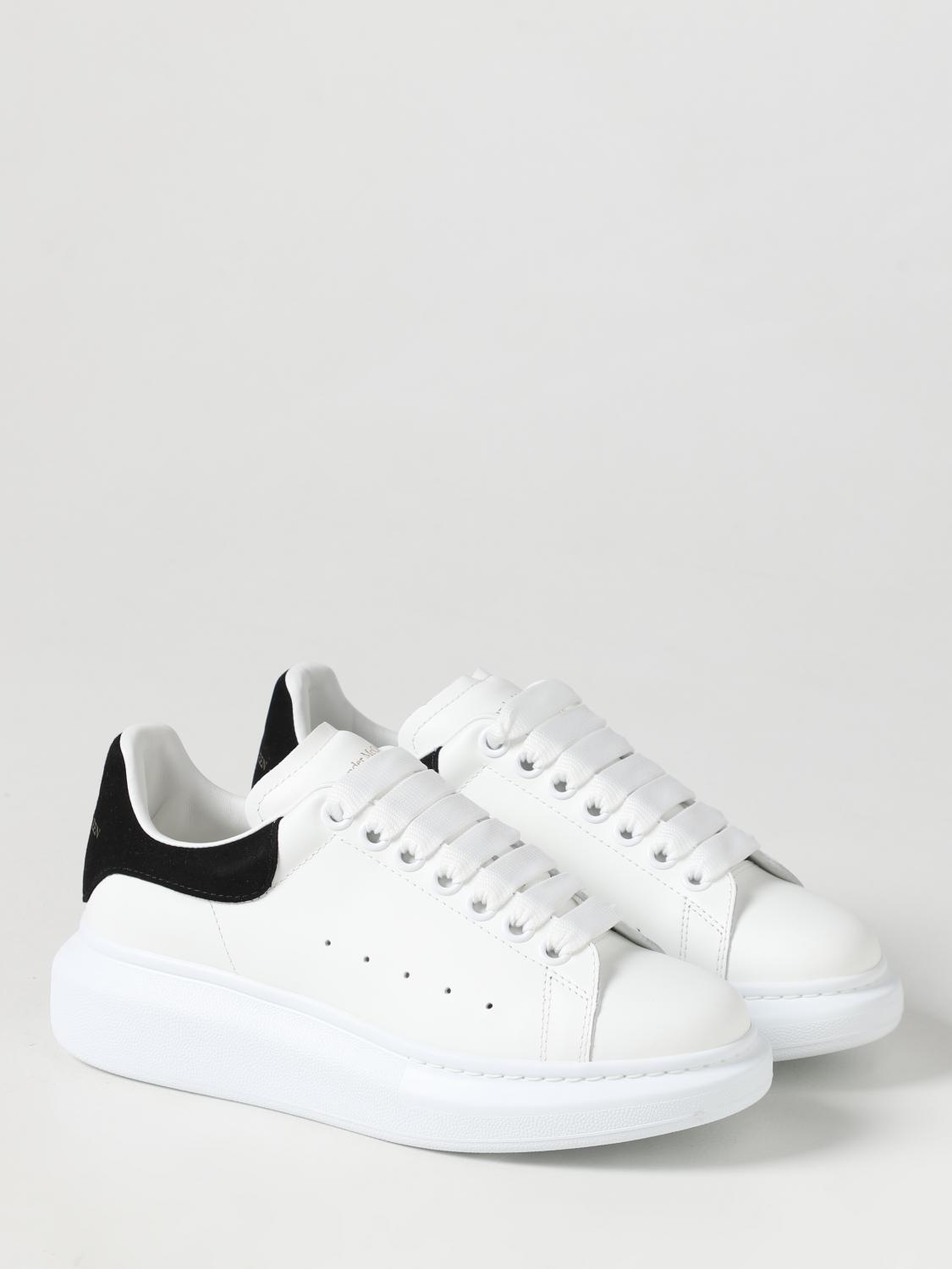 MCQUEEN SNEAKERS: Sneakers Larry McQueen in pelle, Nero - Img 2