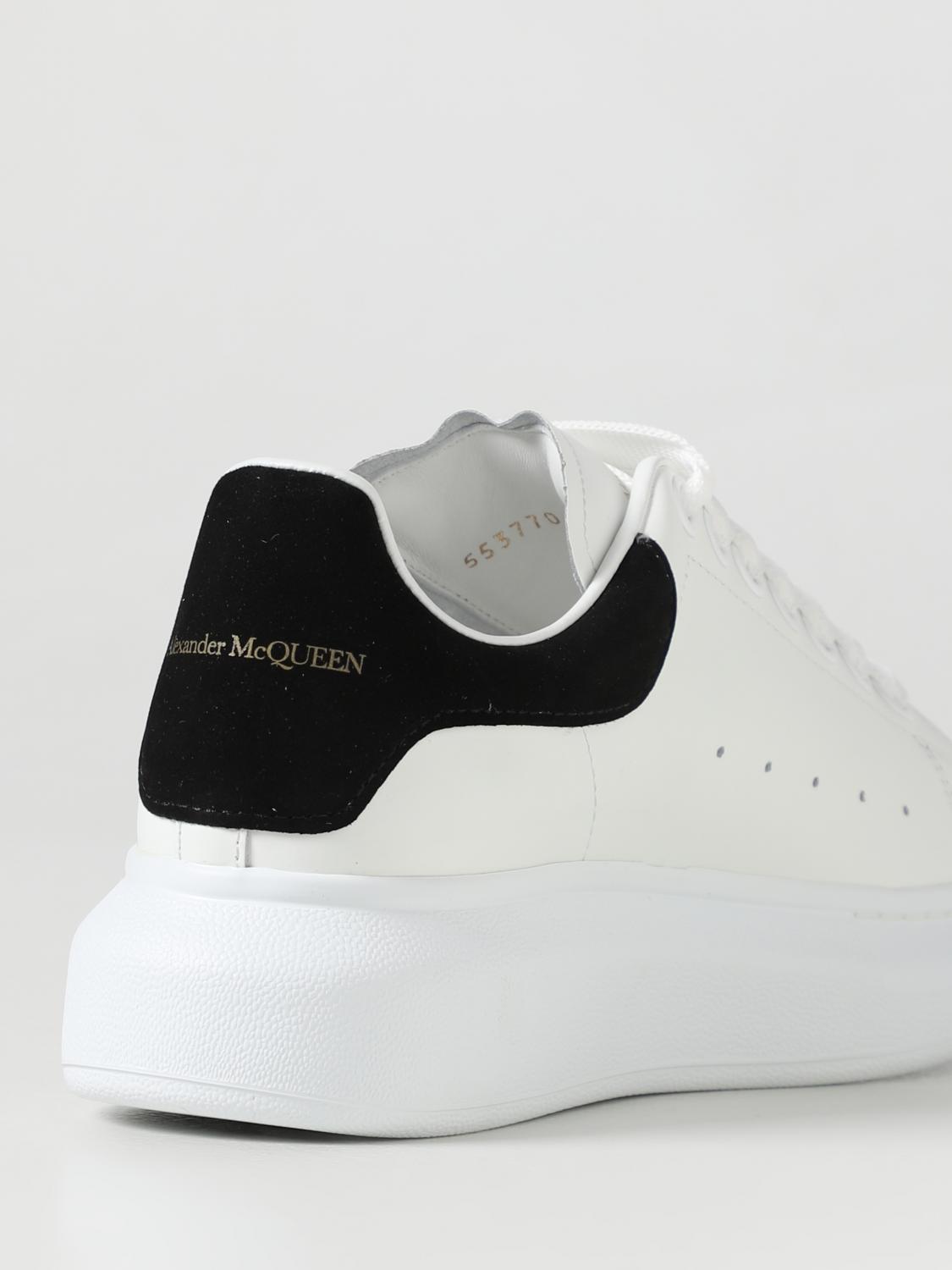 MCQUEEN SNEAKERS: Sneakers Larry McQueen in pelle, Nero - Img 3
