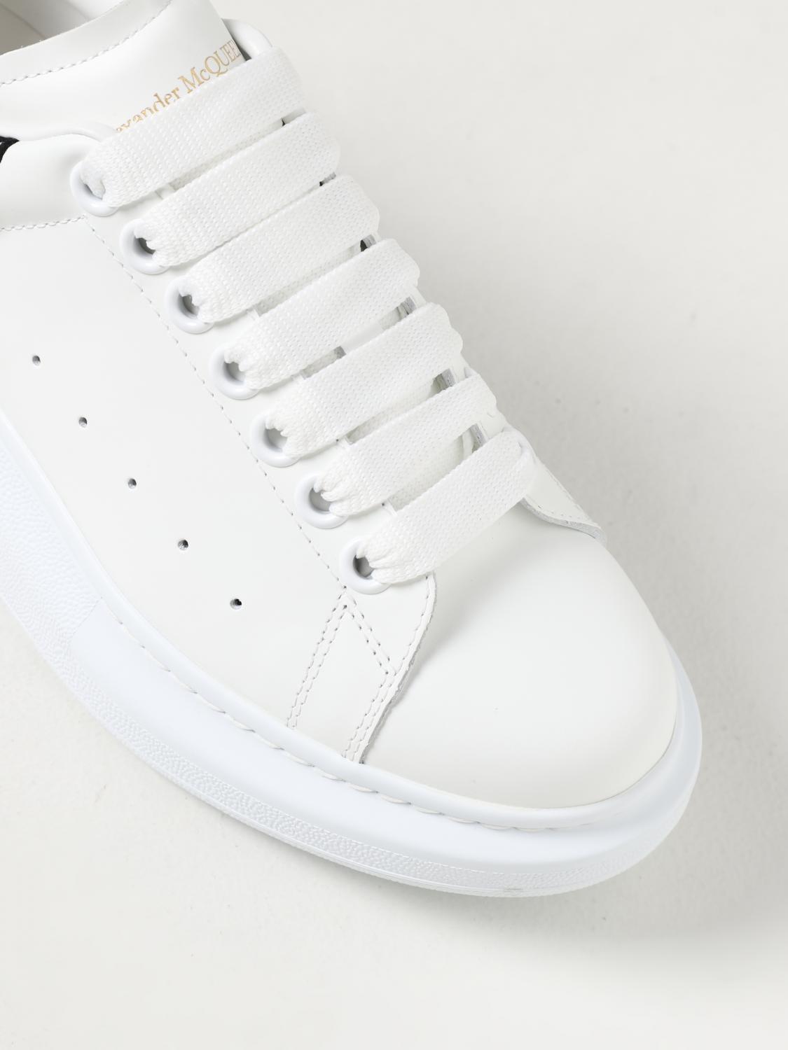 MCQUEEN SNEAKERS: Sneakers Larry McQueen in pelle, Nero - Img 4