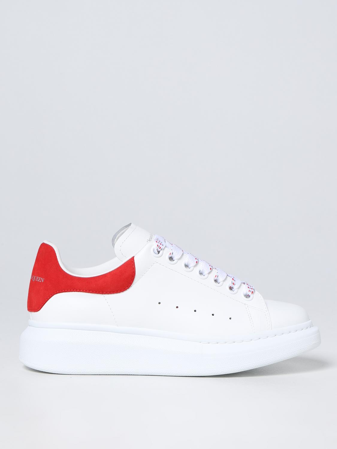 ALEXANDER MCQUEEN Sneakers woman Red Alexander McQueen sneakers 553770WHGP7 online at GIGLIO.COM