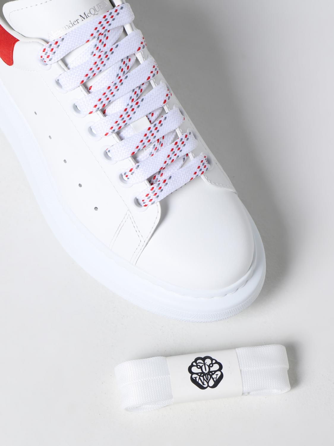 MCQUEEN BASKETS: Baskets femme McQueen, Rouge - Img 4