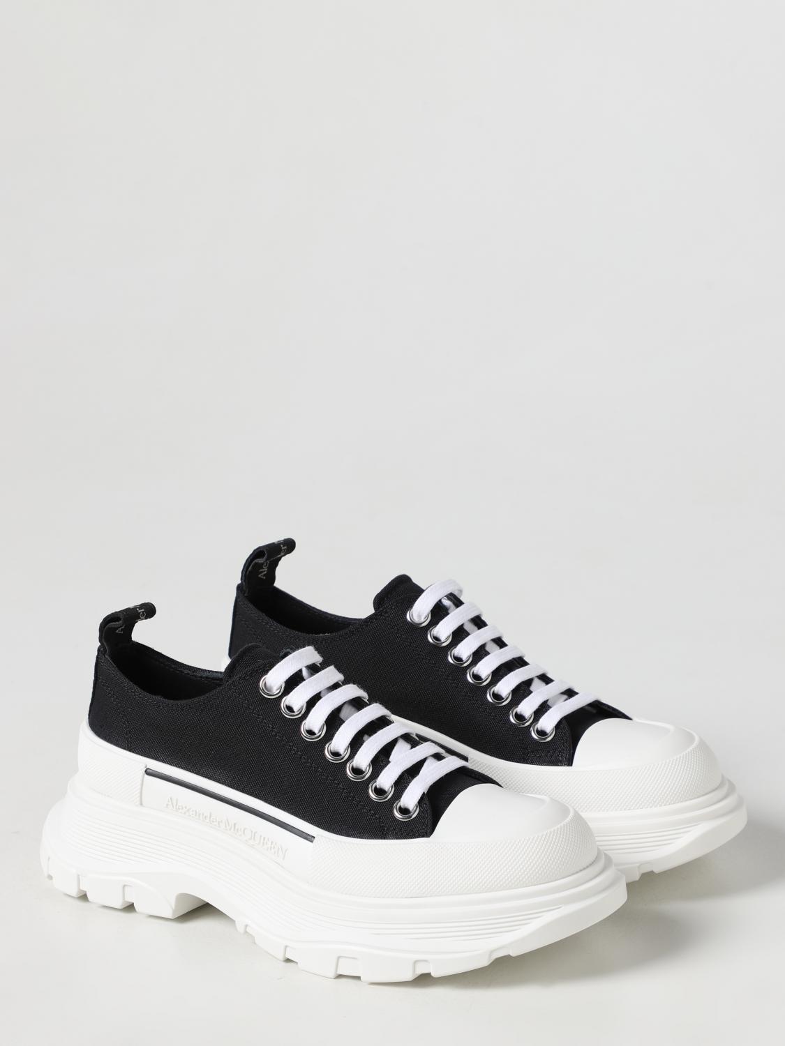 MCQUEEN SNEAKERS: Sneakers Tread Slick McQueen in canvas, Nero - Img 2