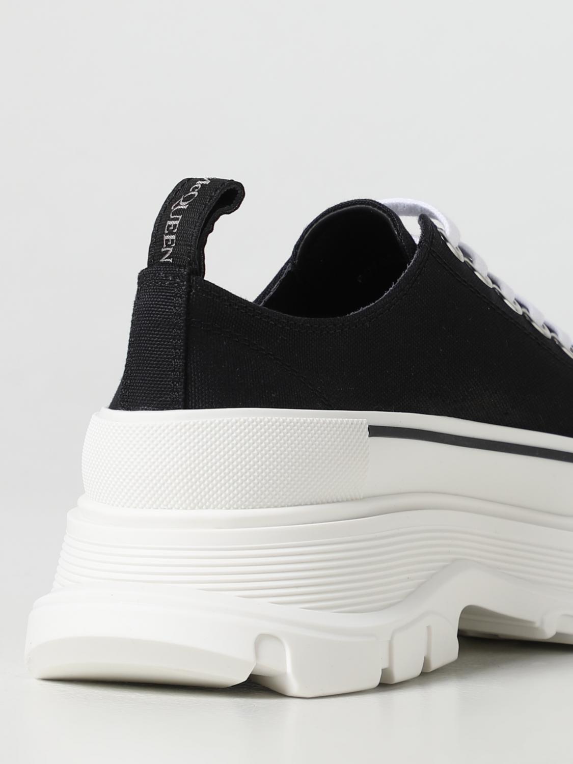 MCQUEEN SNEAKERS: Sneakers Tread Slick McQueen in canvas, Nero - Img 3