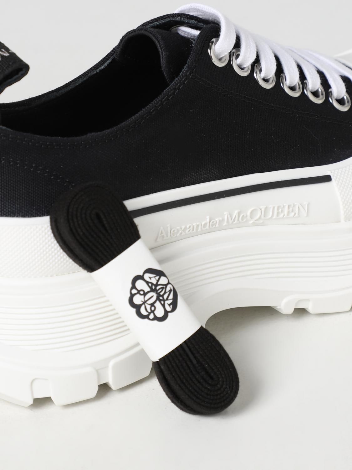 MCQUEEN SNEAKERS: Sneakers Tread Slick McQueen in canvas, Nero - Img 4