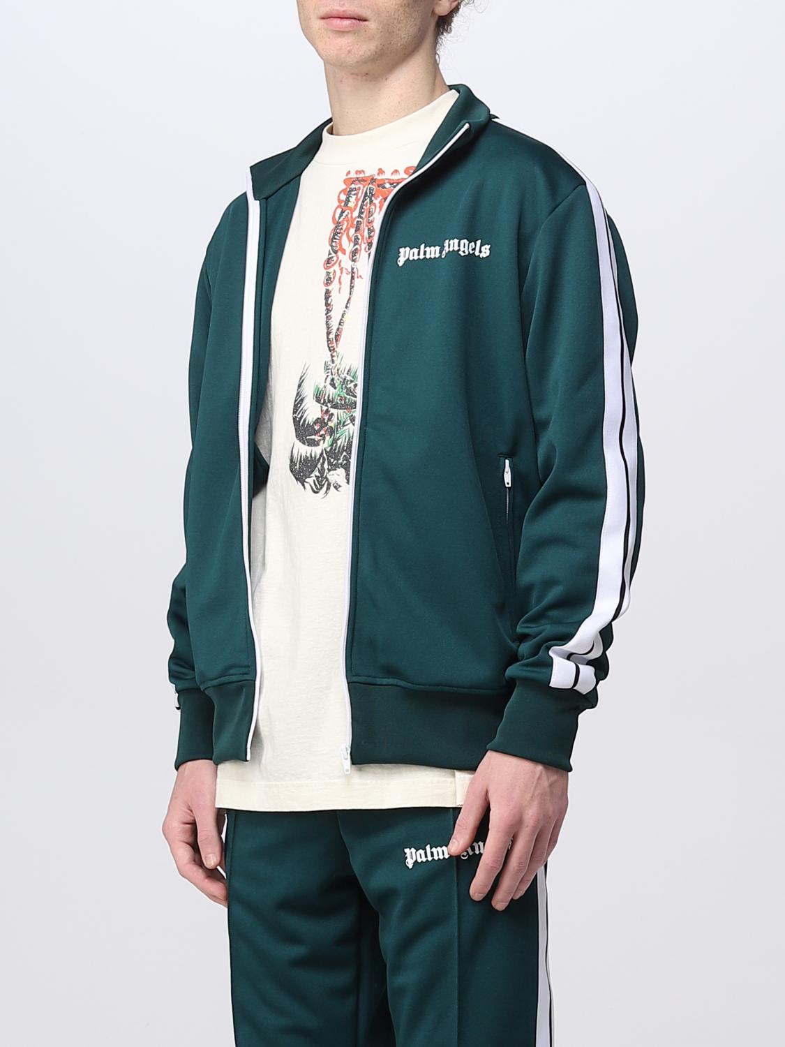 PALM ANGELS JACKE: Jacke herren Palm Angels, Grün - Img 4