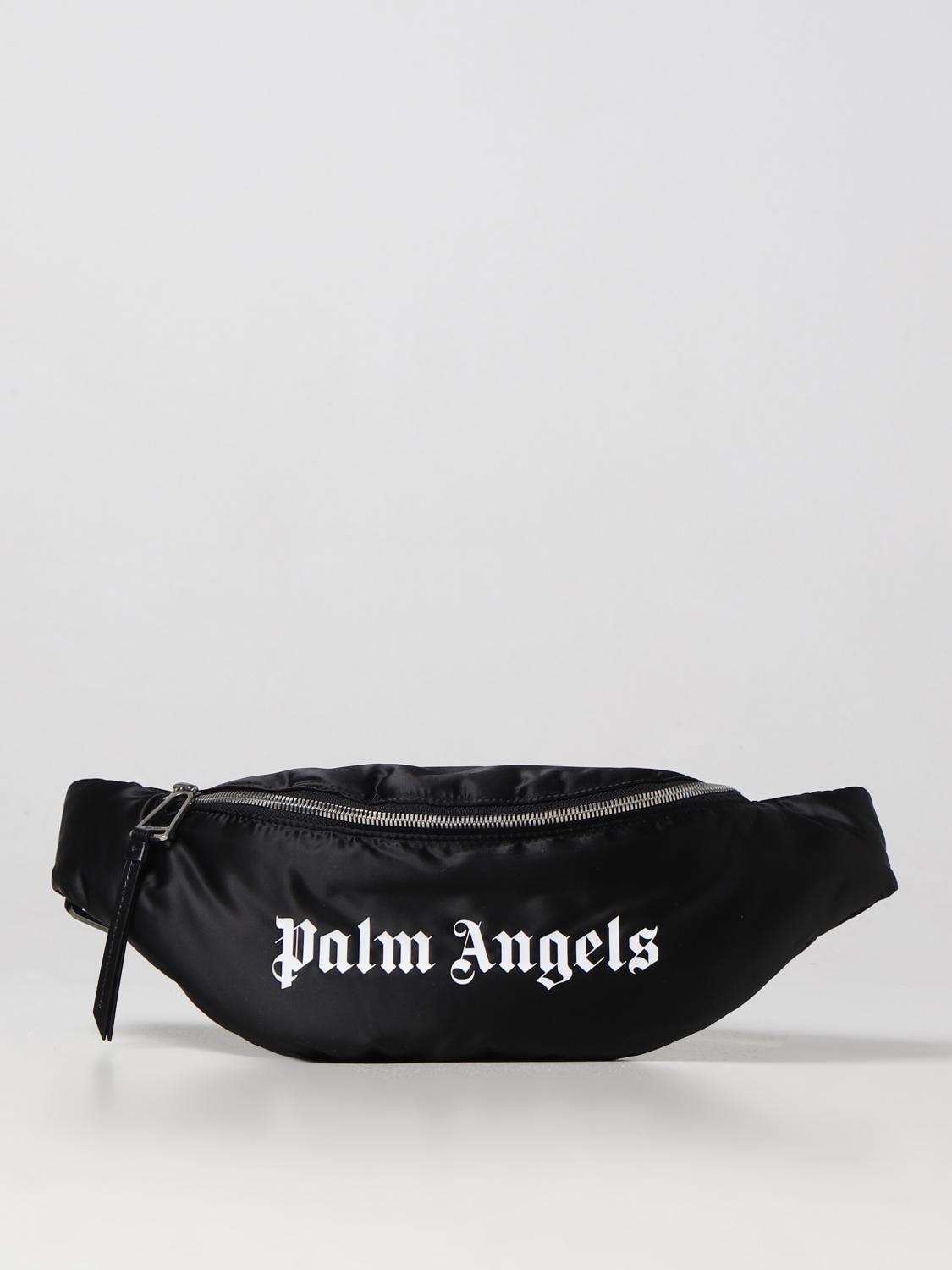 Palm Angels ボディバッグ Palm Angels CURVED LOGO FANNYPACK 22SS 【公式通販】