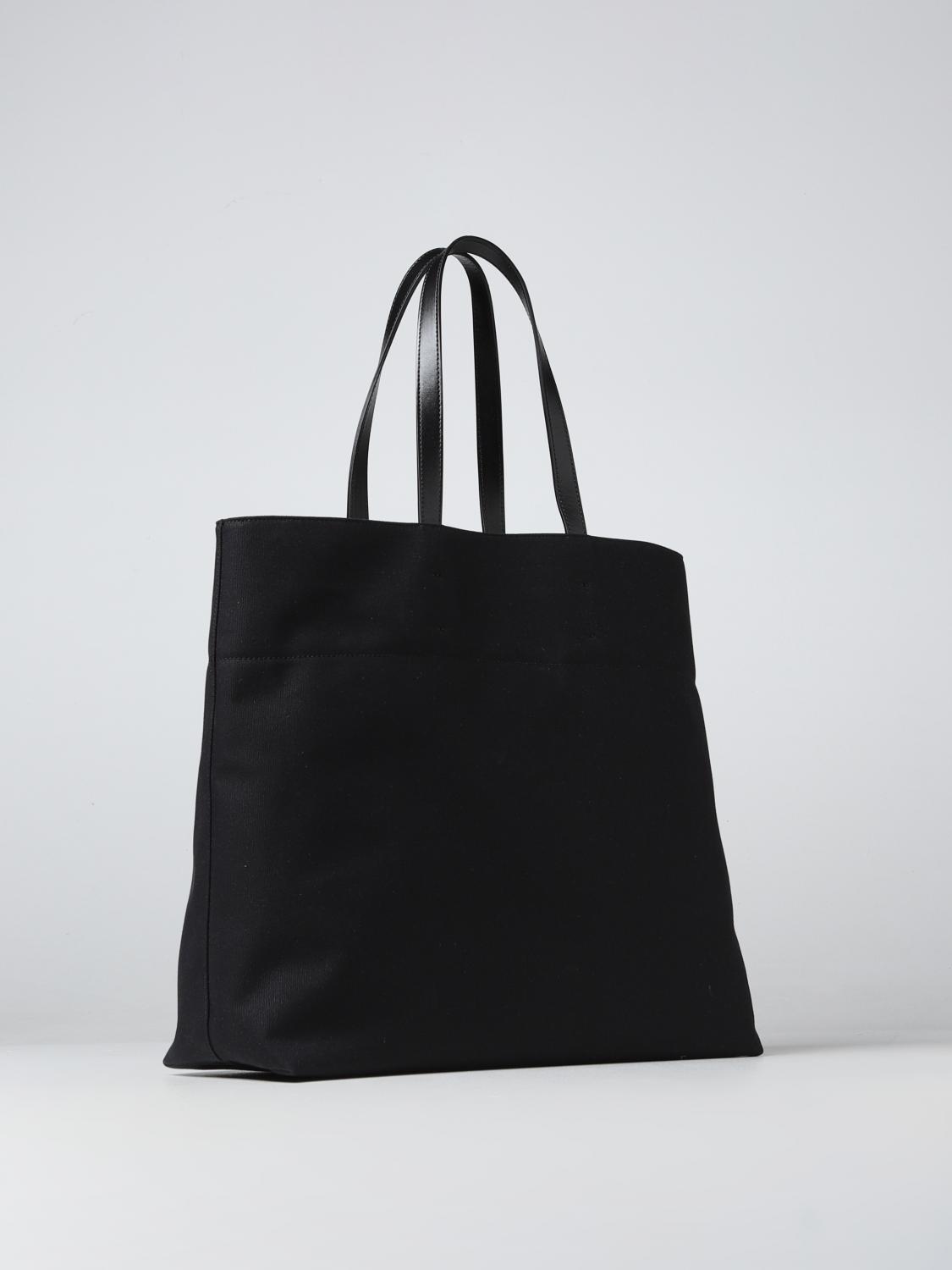 PALM ANGELS BORSA: Borsa Palm Angels in canvas, Nero - Img 3