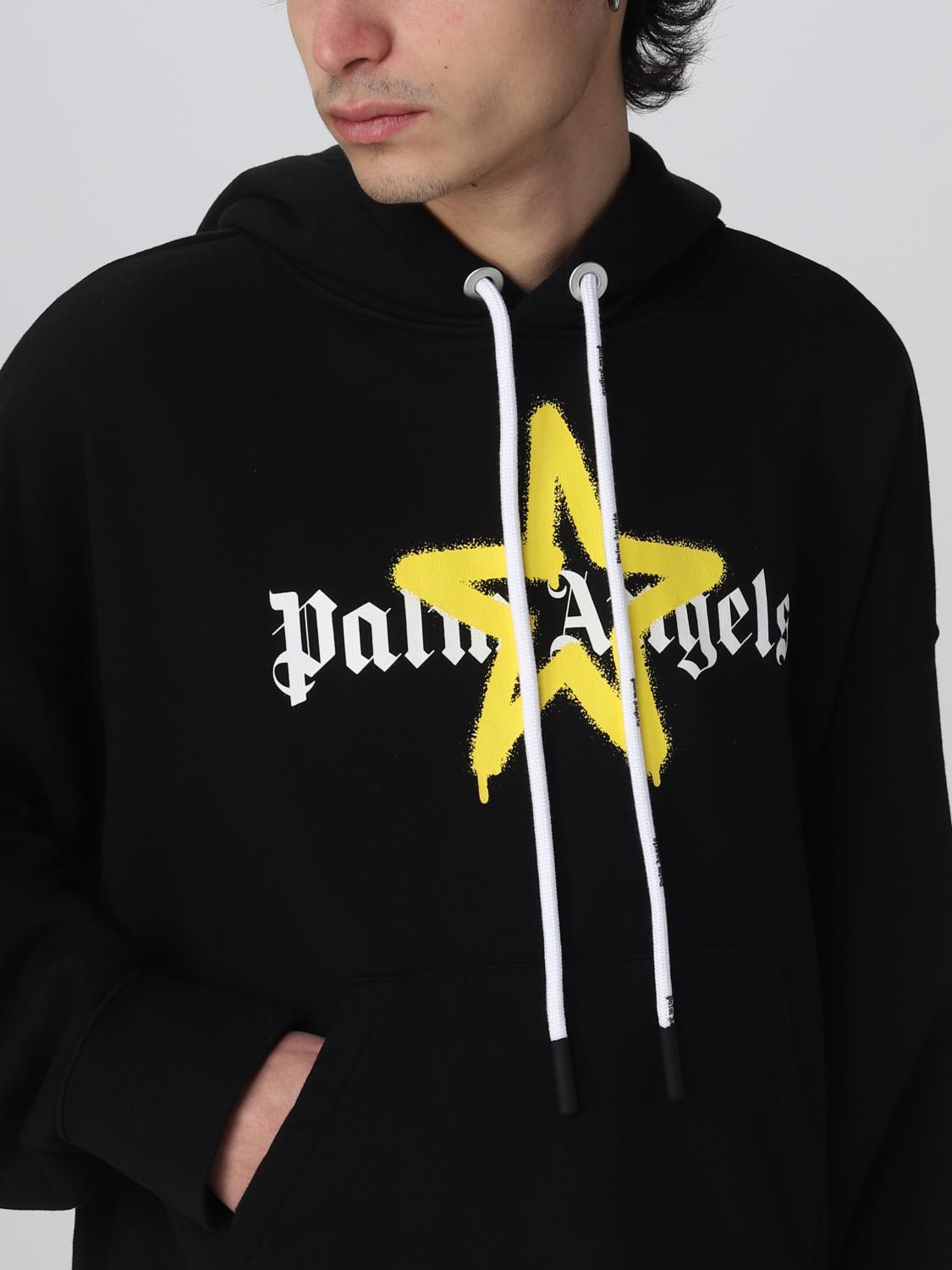 PALM ANGELS SWEATSHIRT: Sweatshirt herren Palm Angels, Schwarz - Img 5