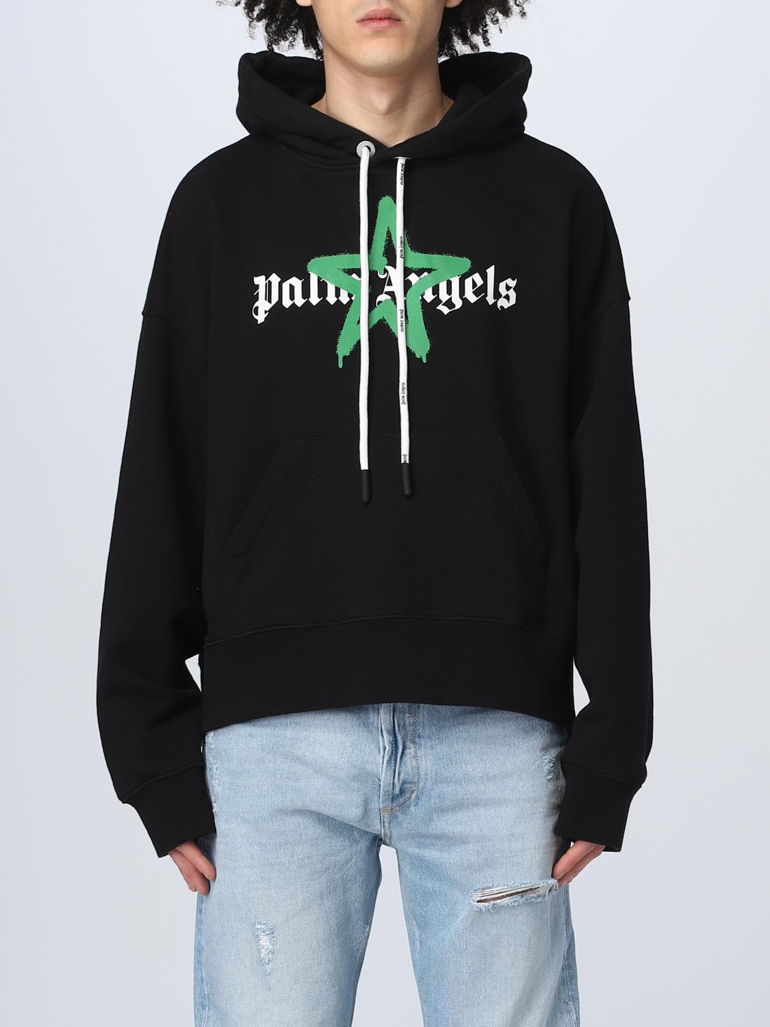 PALM ANGELS SUDADERA: Sudadera hombre Palm Angels, Negro 1 - Img 1