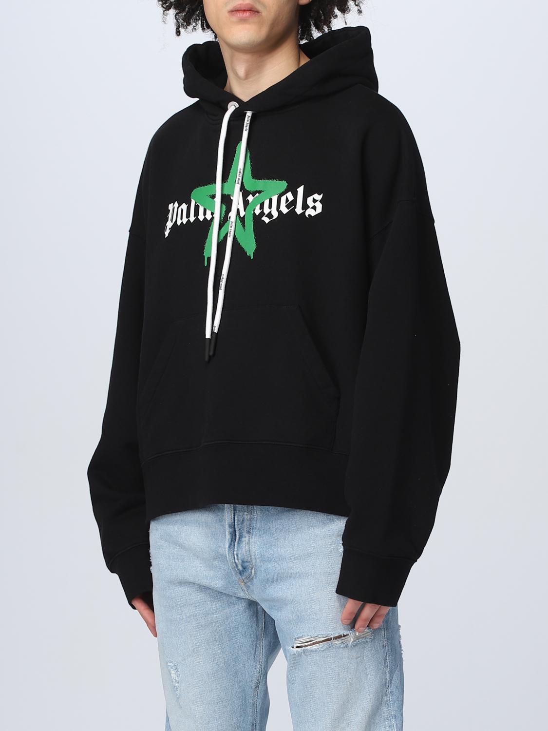 PALM ANGELS SUDADERA: Sudadera hombre Palm Angels, Negro 1 - Img 4