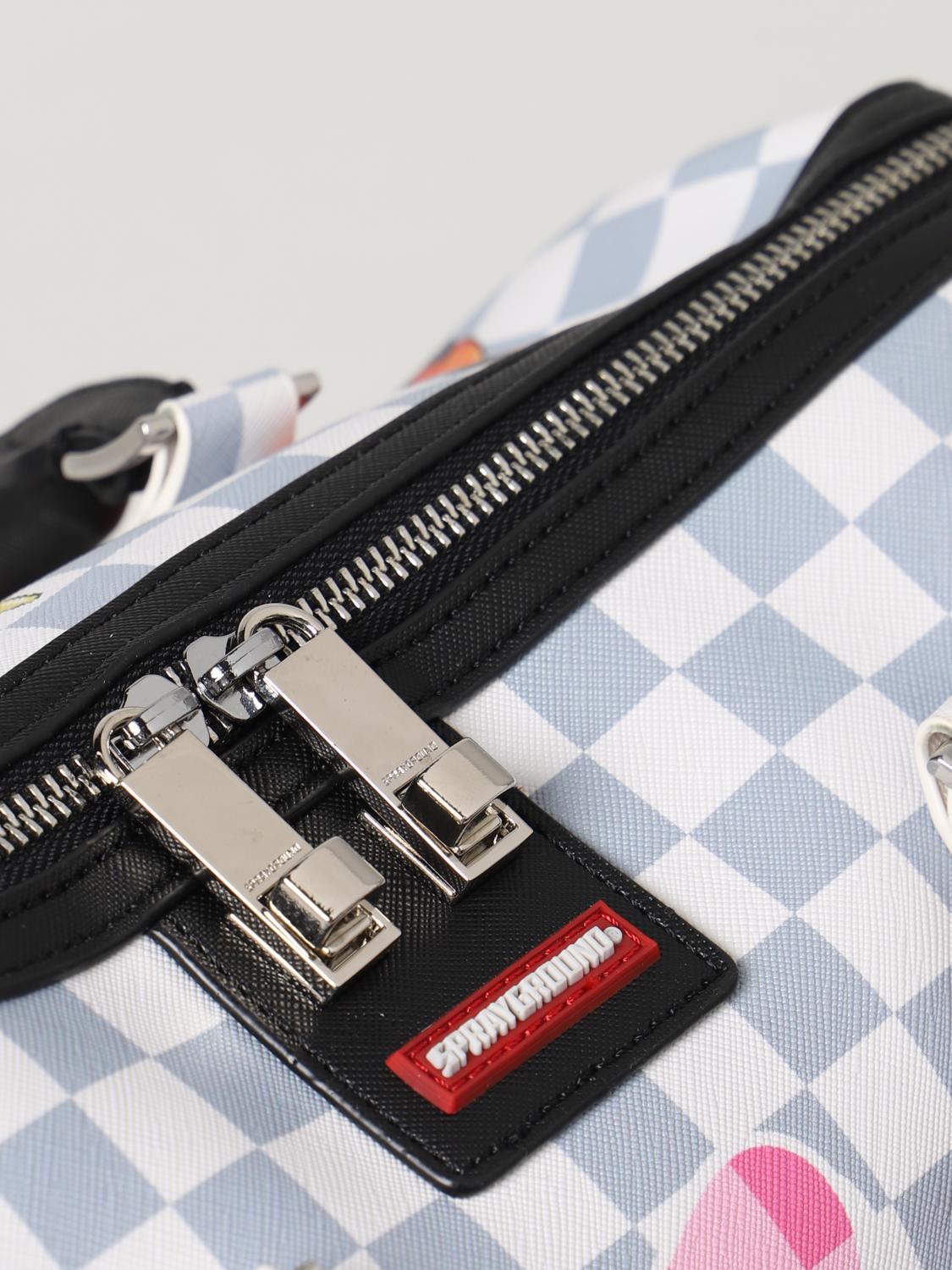 SPRAYGROUND BORSA A MANO: Borsa Sprayground in pelle sintetica, Bianco - Img 3