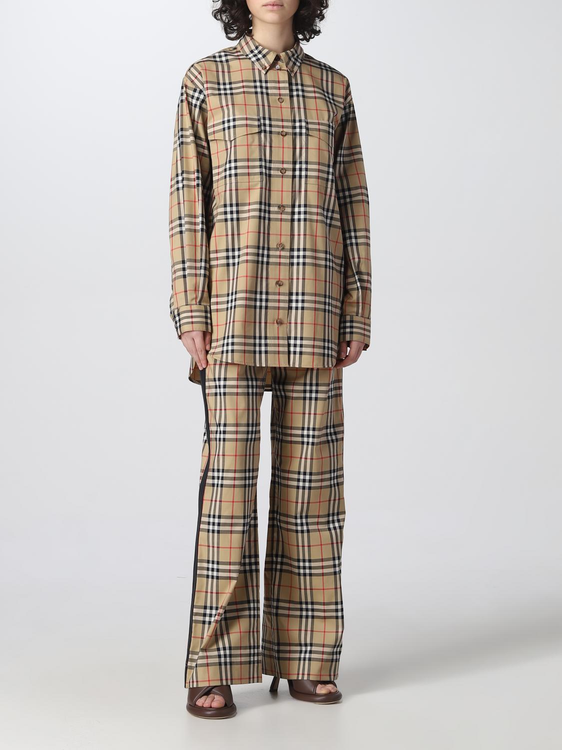 BURBERRY TOP: Top woman Burberry, Beige - Img 2