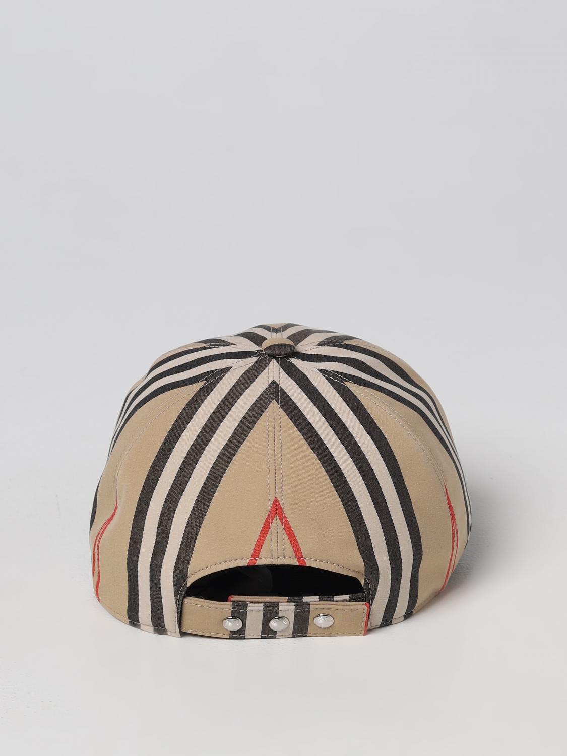 Burberry hat in cotton with all over pattern - Beige | 8026924