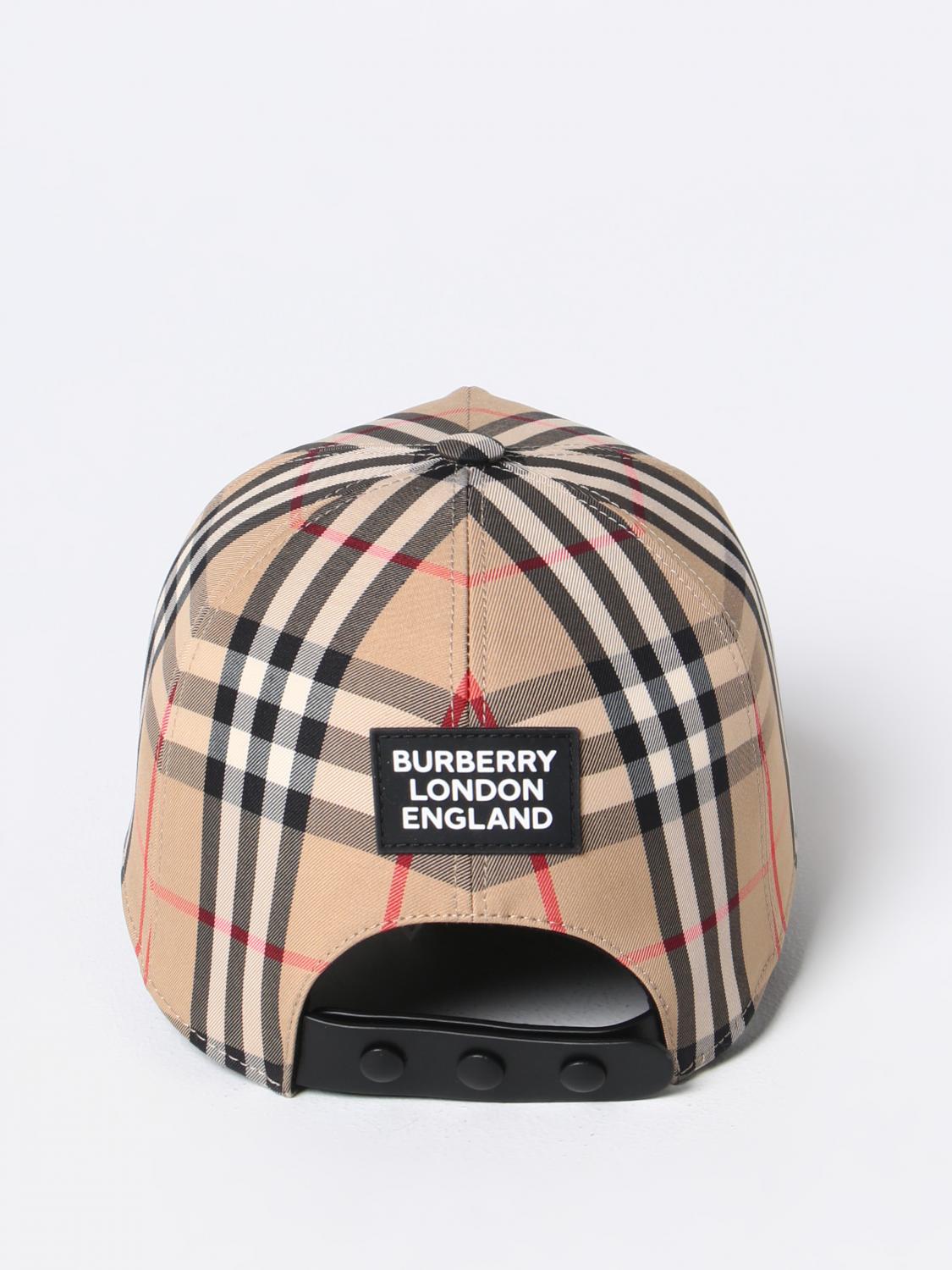 Burberry Hat men - Beige | 8026929 | GIGLIO.COM