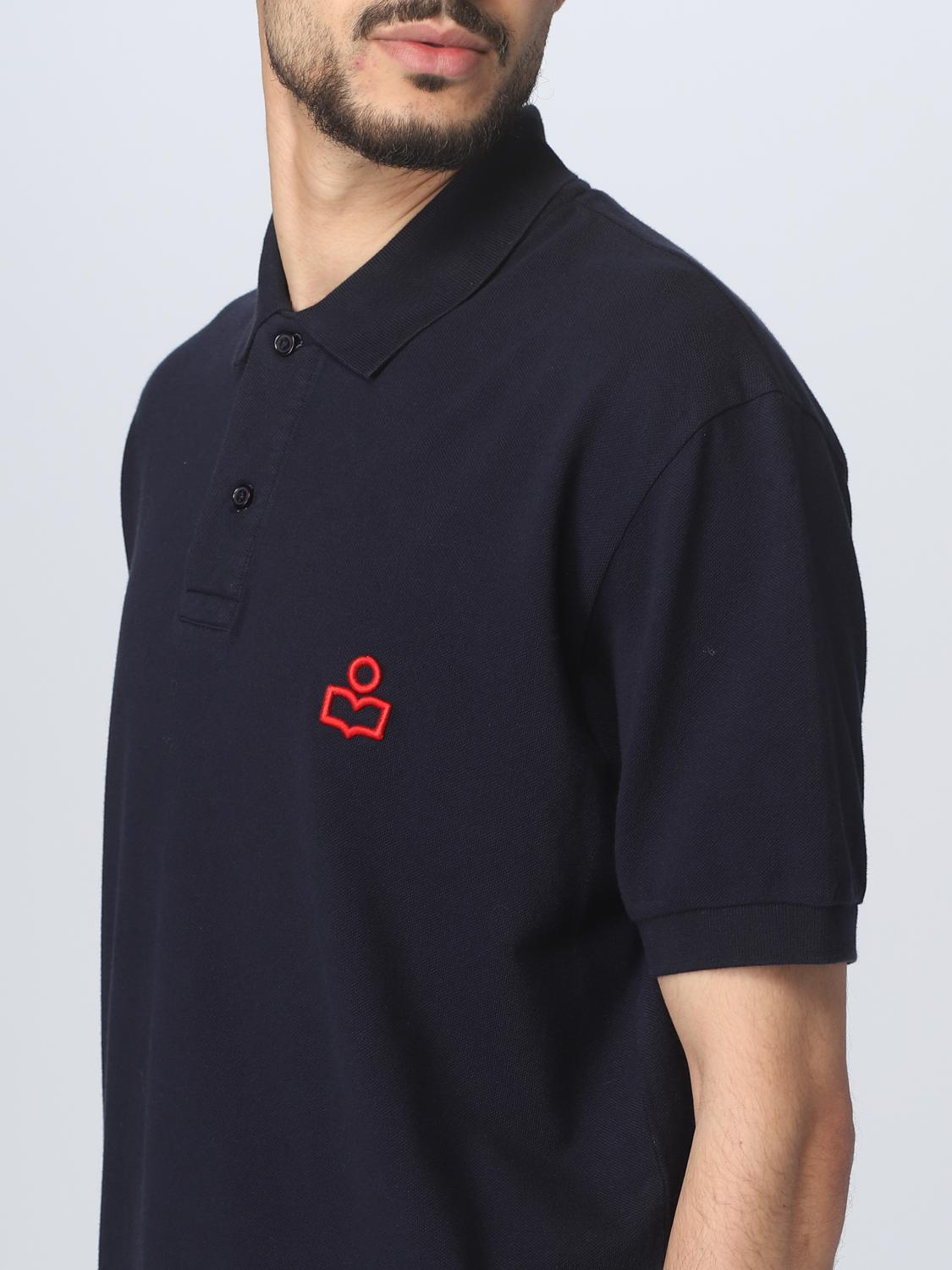 ISABEL MARANT POLO: Pullover herren Isabel Marant, Blau 1 - Img 4