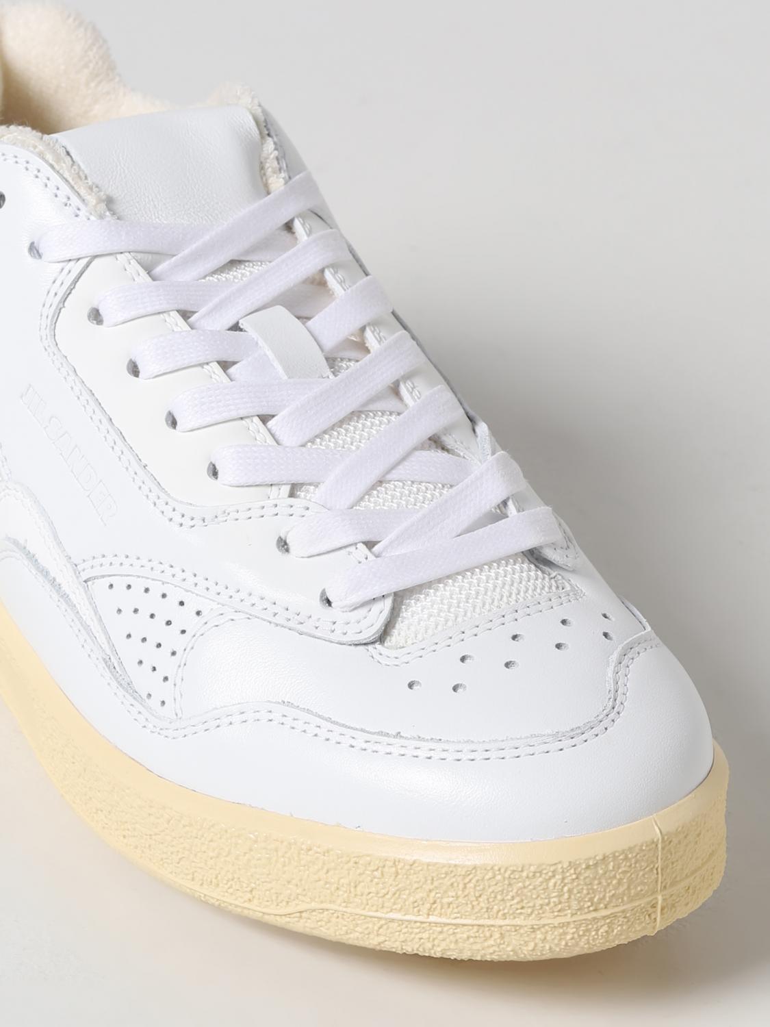 JIL SANDER BASKETS: Baskets femme Jil Sander, Blanc - Img 4