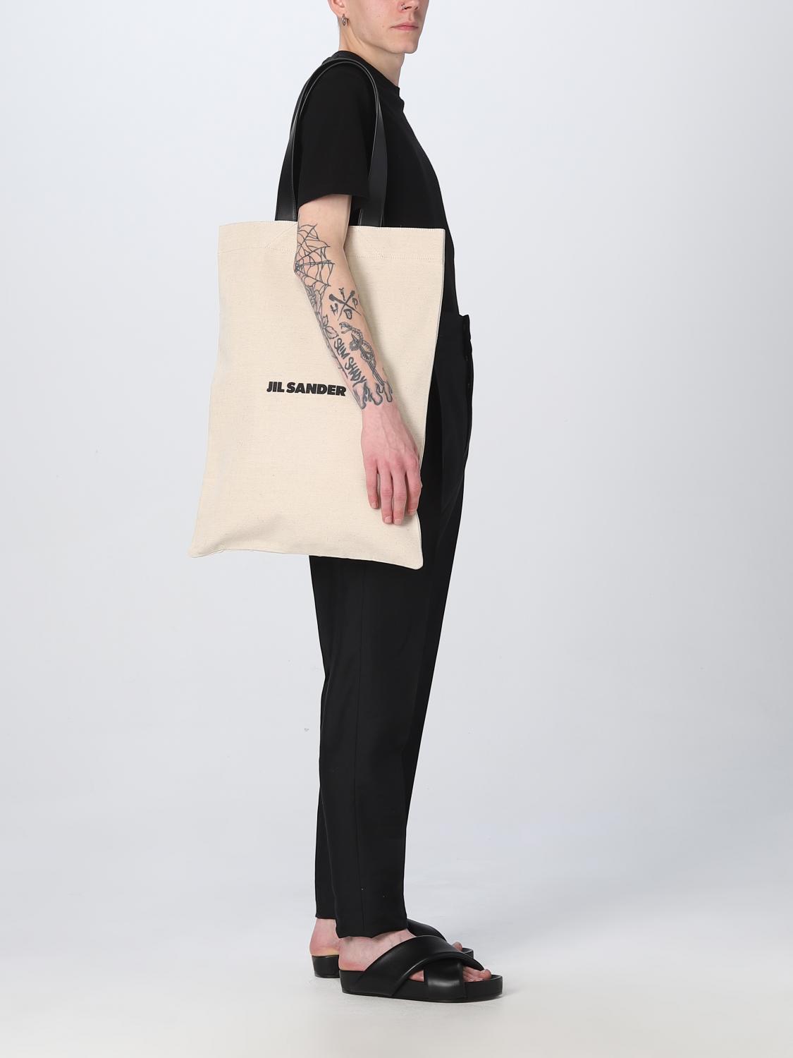 JIL SANDER BAG: Bags men Jil Sander, Beige - Img 2