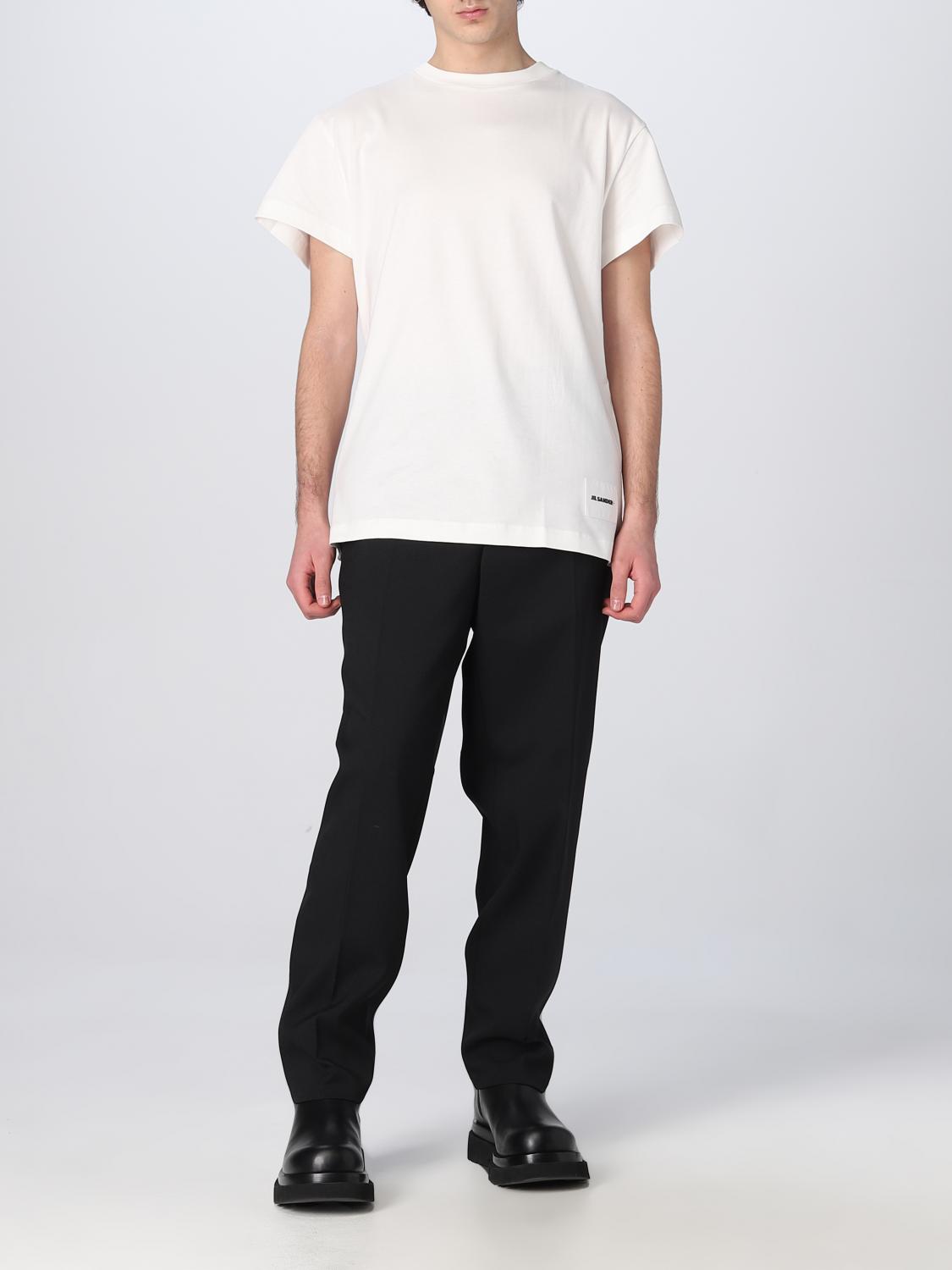JIL SANDER T-SHIRT: T-shirt men Jil Sander, White - Img 2