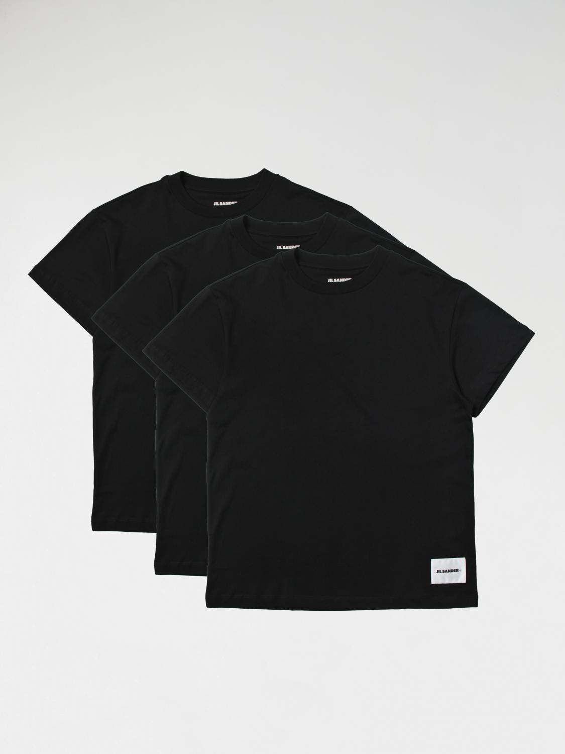 JIL SANDER T-SHIRT: T-shirt men Jil Sander, Black - Img 2