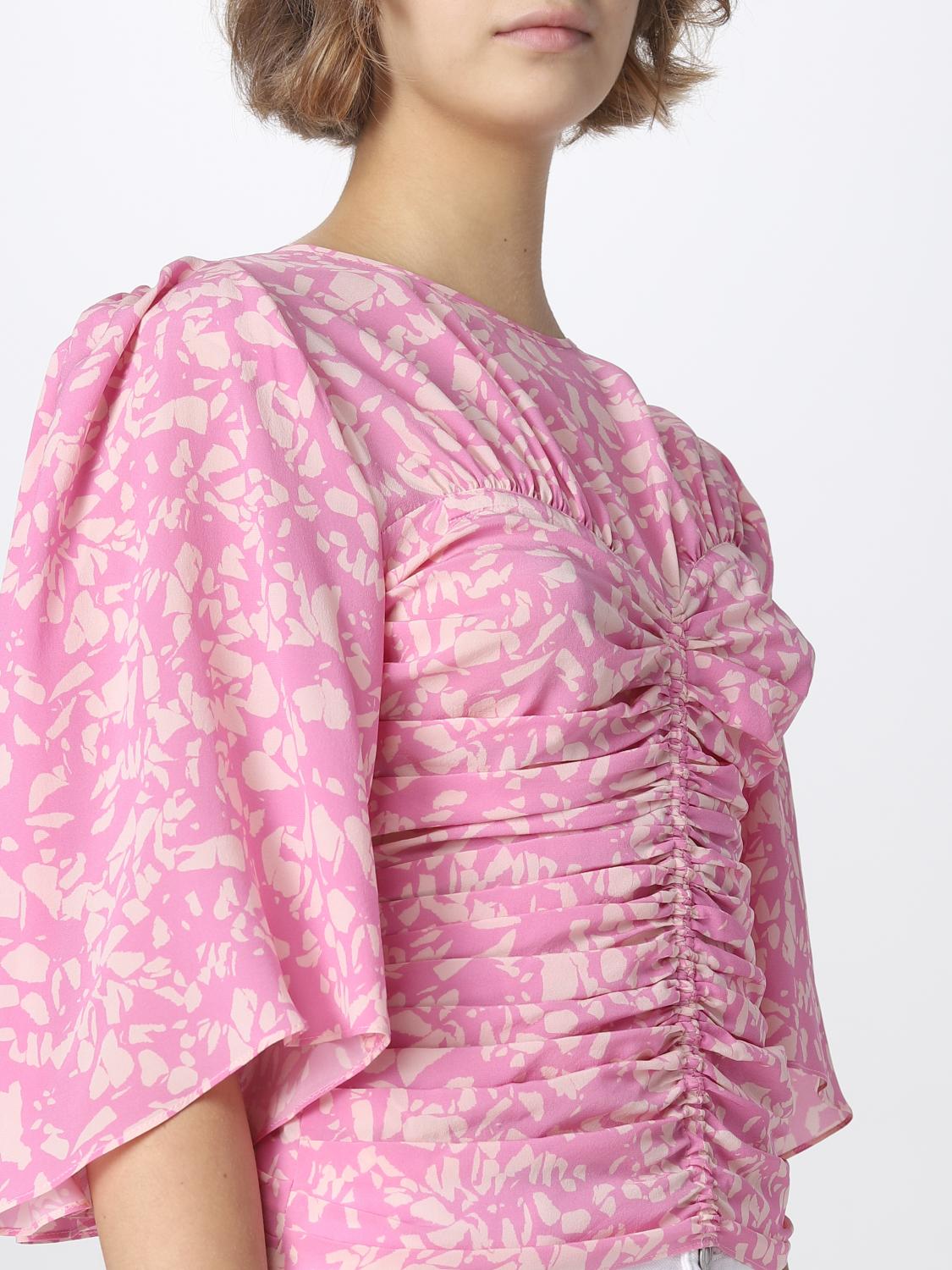 ISABEL MARANT TOP: Top femme Isabel Marant, Rose - Img 4