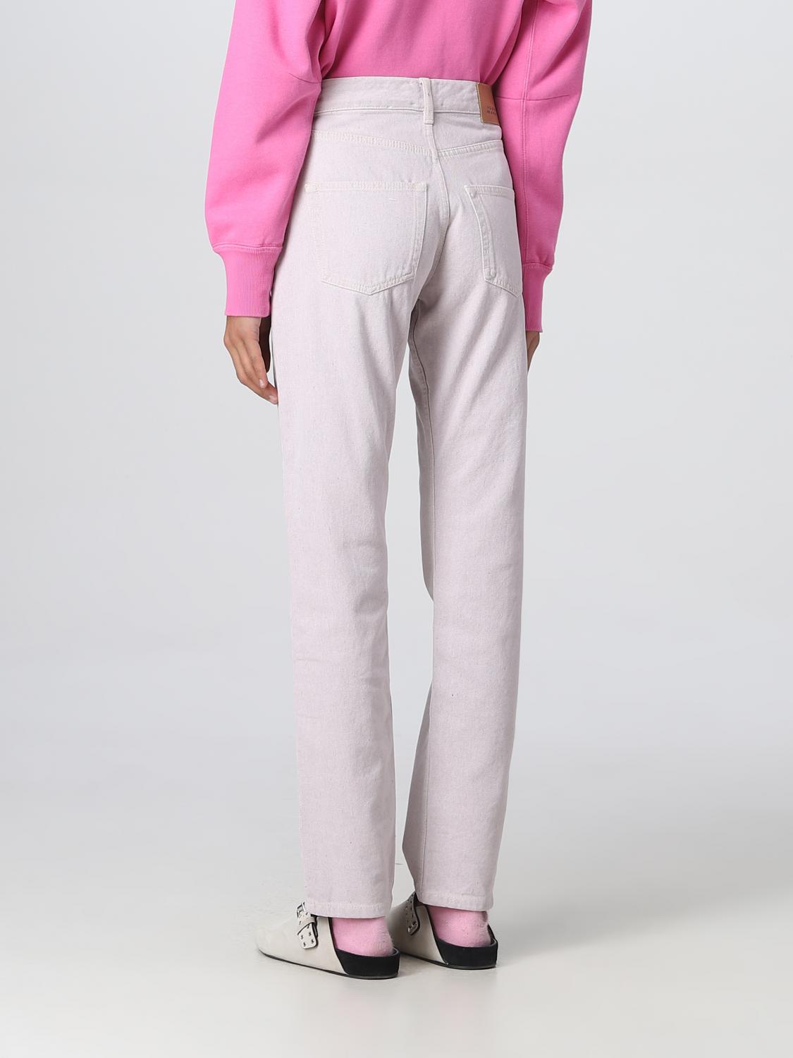 ISABEL MARANT VAQUEROS: Pantalón mujer Isabel Marant, Rosa Pálido - Img 3