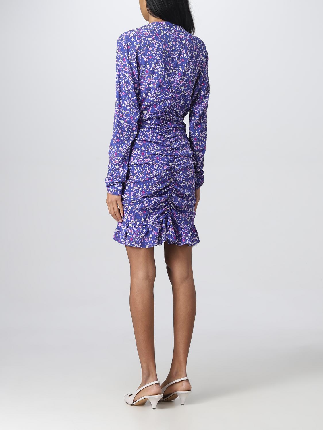 ワンピース ISABEL MARANT Woman Dress Blue RO0058FAA1J02I 30BU Isabel Marant Outlet: Dress woman - Blue | Isabel Marant