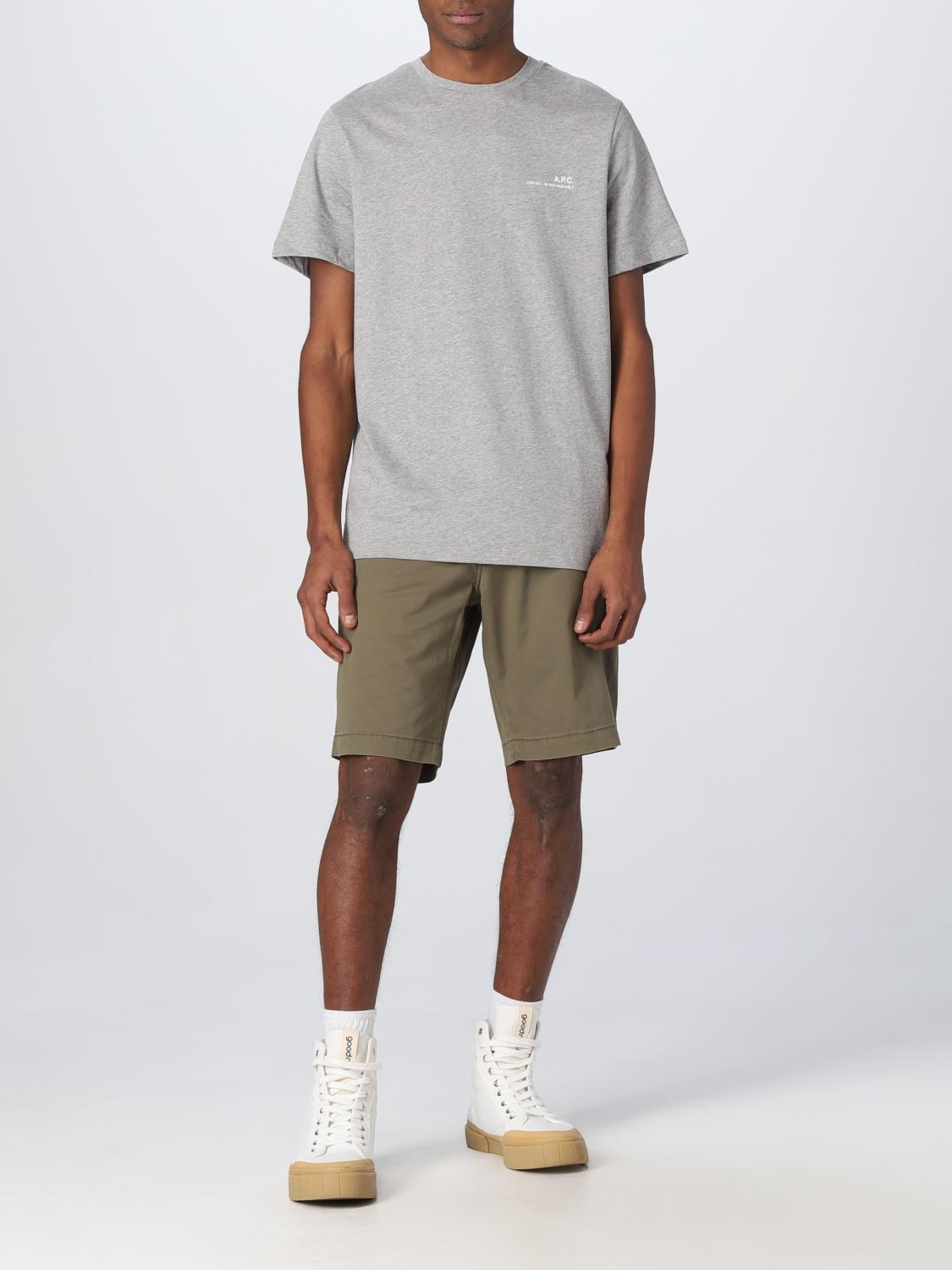 A.P.C. T-SHIRT: T-Shirt A.P.C. in cotone, Grigio - Img 2